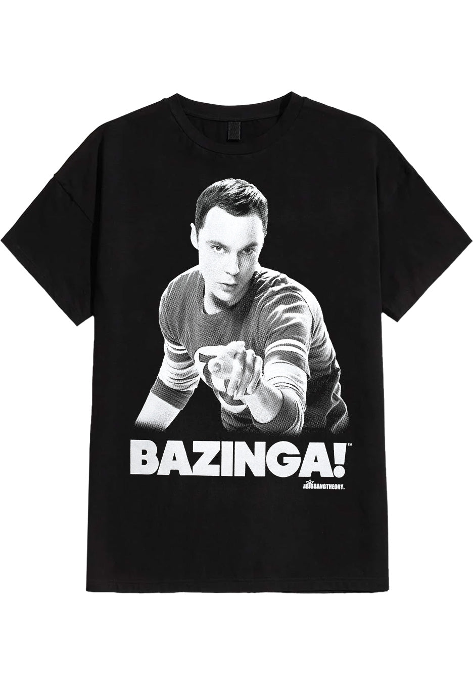 The Big Bang Theory - Sheldon Says BAZINGA! - T-Shirt | Neutral-Image