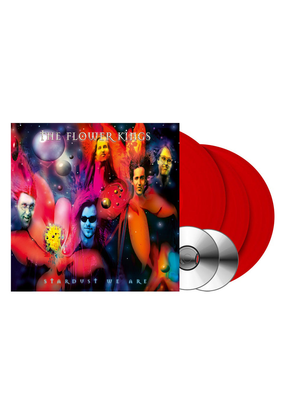 The Flower Kings - Stardust We Are Transparent Red - Colored Vinyl Set