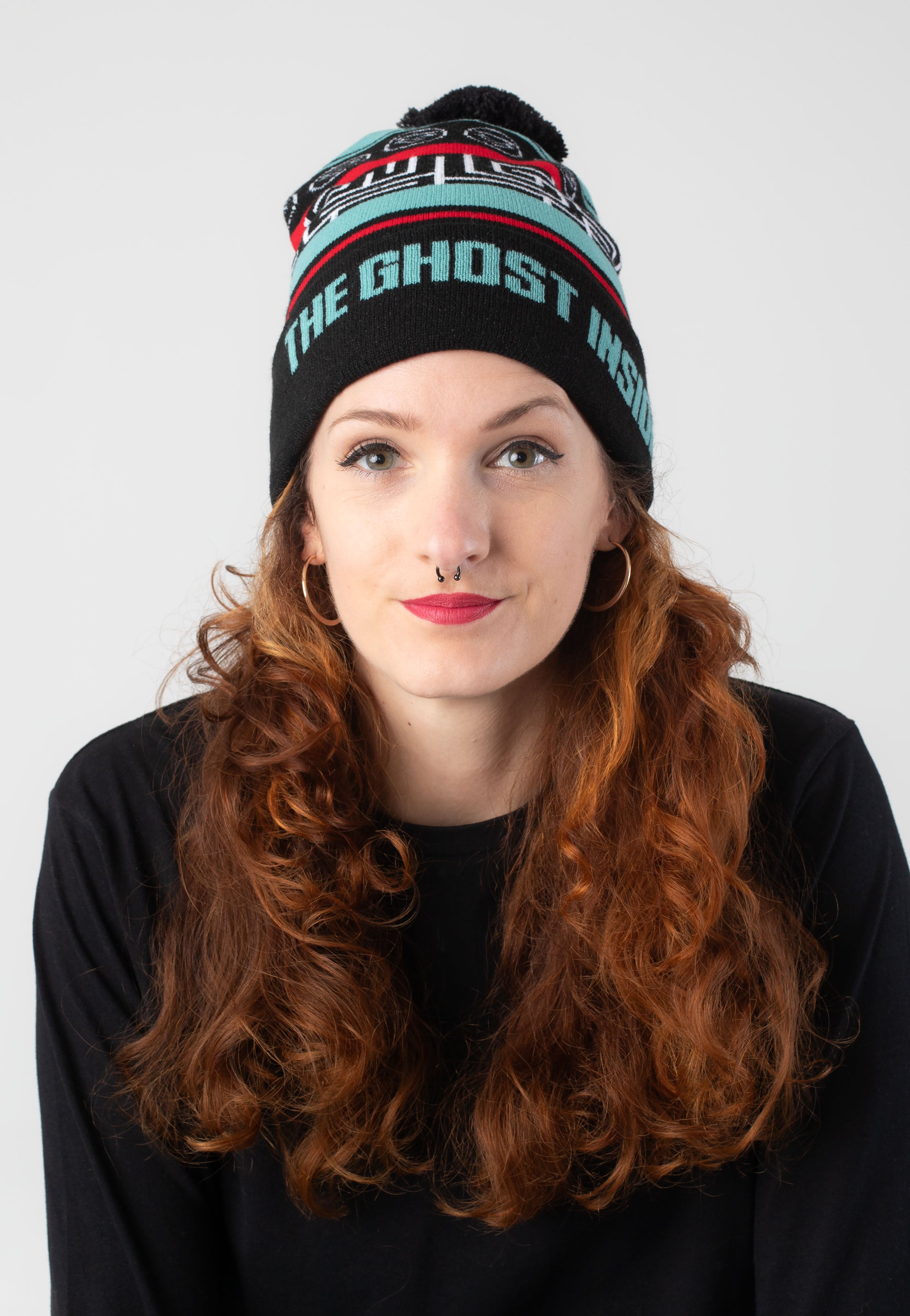 The Ghost Inside - Searching for Solace Winter Knit - Beanie | Neutral-Image