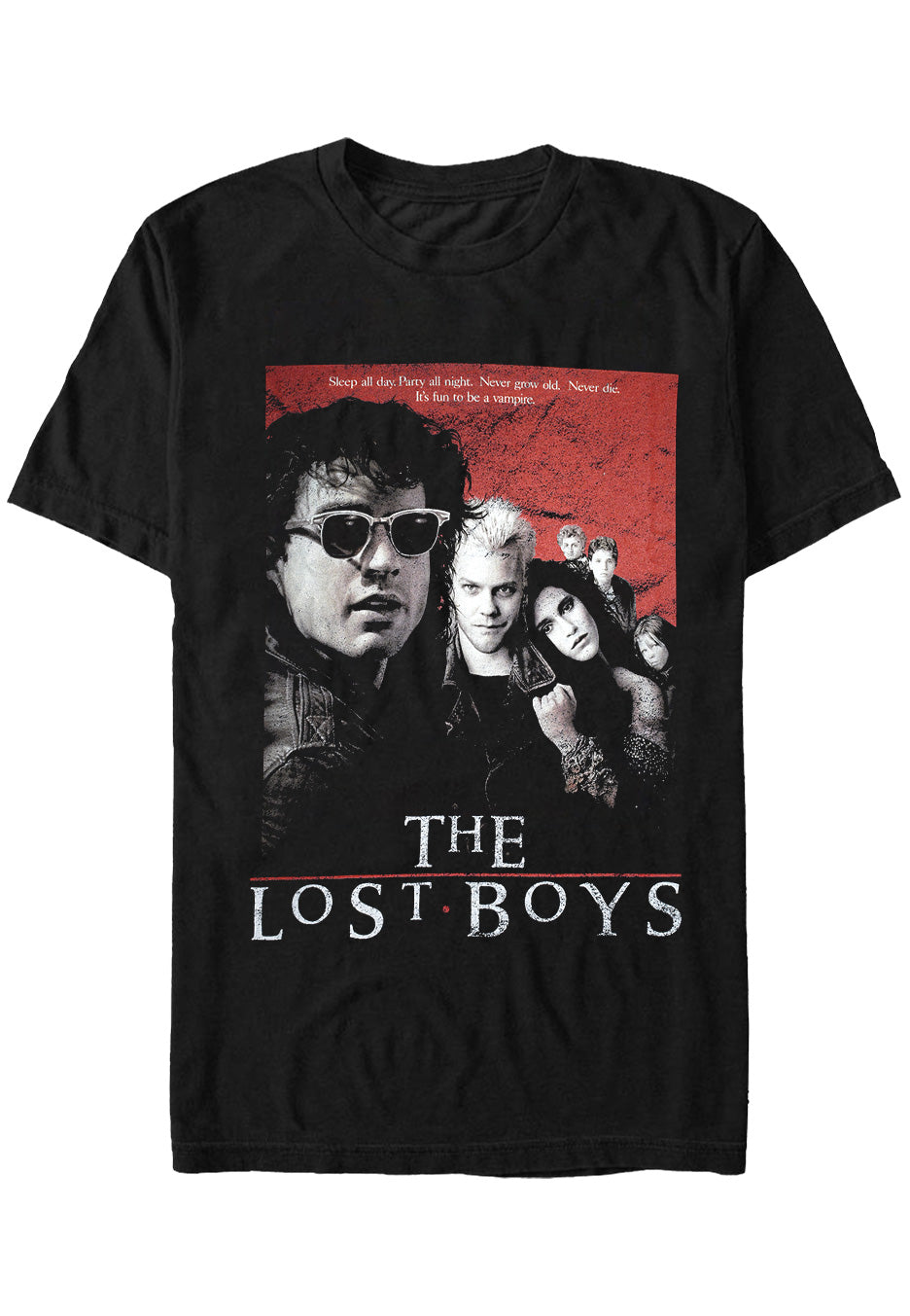 The Lost Boys - Distressed Poster - T-Shirt | Neutral-Image