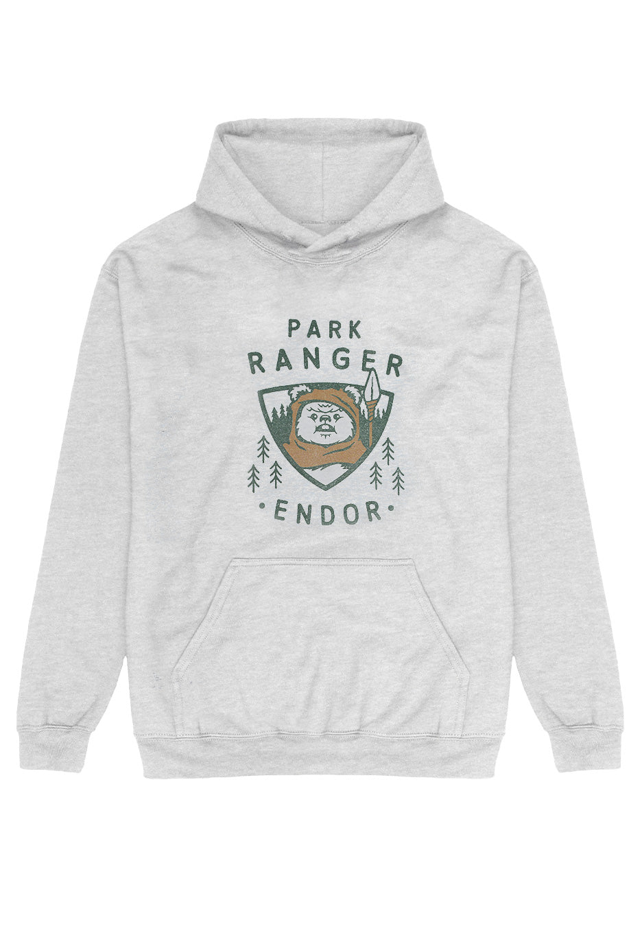 The Mandalorian - Park Ranger Heather Grey - Hoodie | Neutral-Image