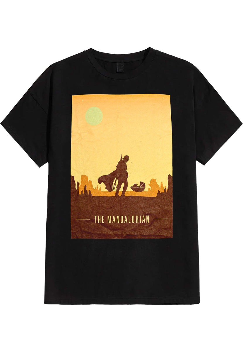 Mandalorian Retro Mandalorian Polera The Mandalorian The Retro