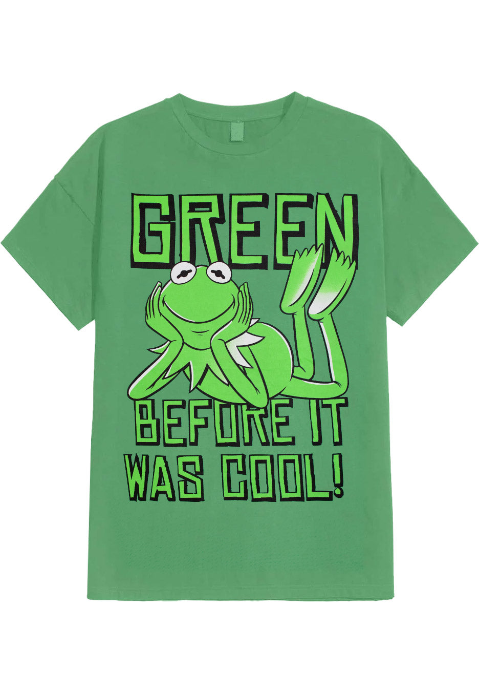 The Muppets - Kermit: Green, Before It Was Cool Green - T-Shirt | Neutral-Image