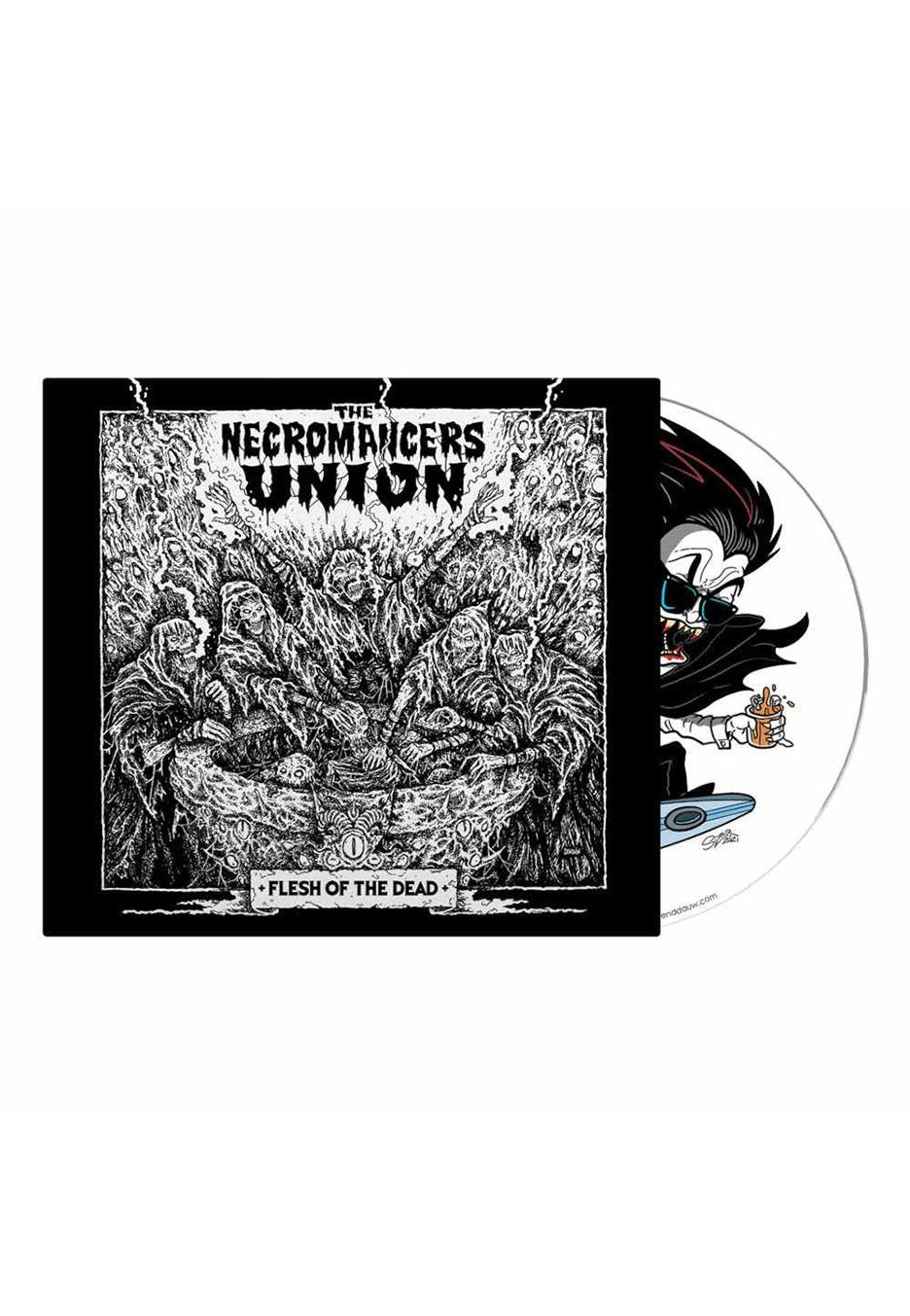 The Necromancers Union - Flesh Of The Dead - Digipak CD