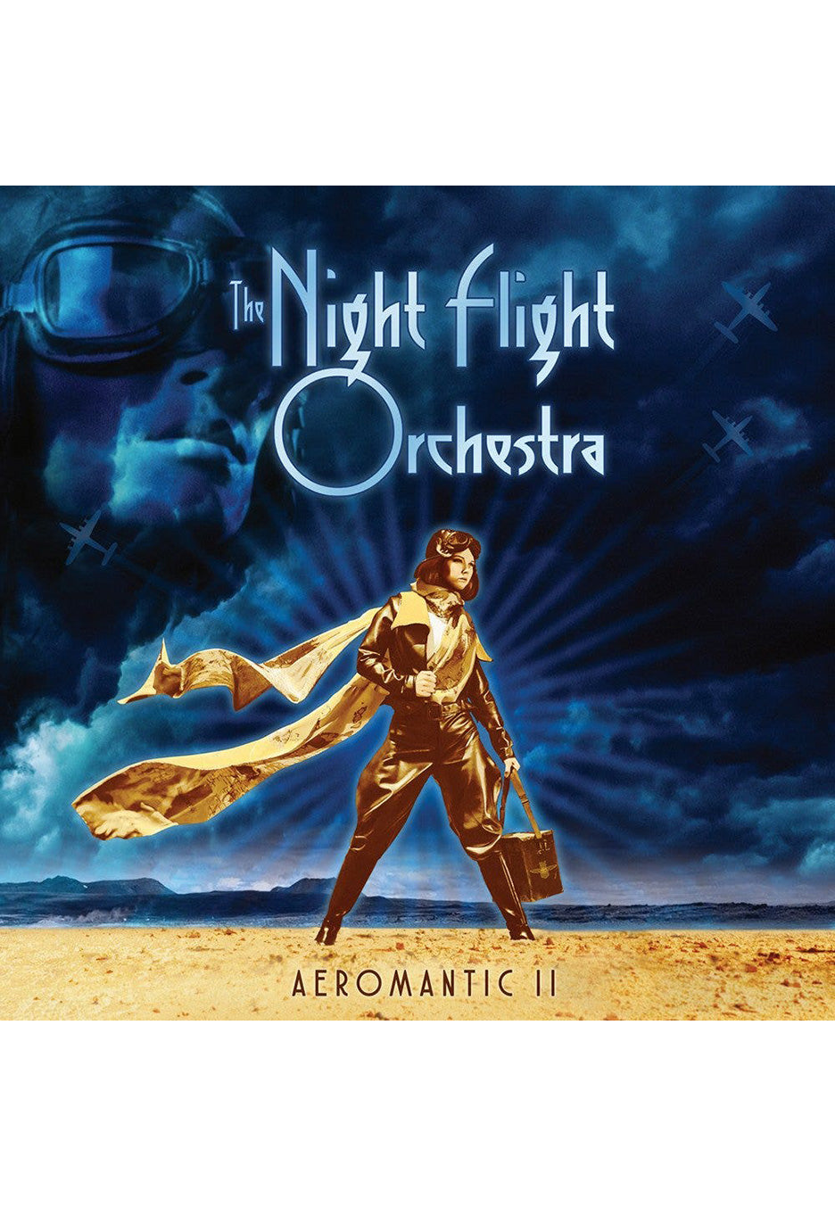 The Night Flight Orchestra - Aeromantic II Clear - Colored 2 Vinyl