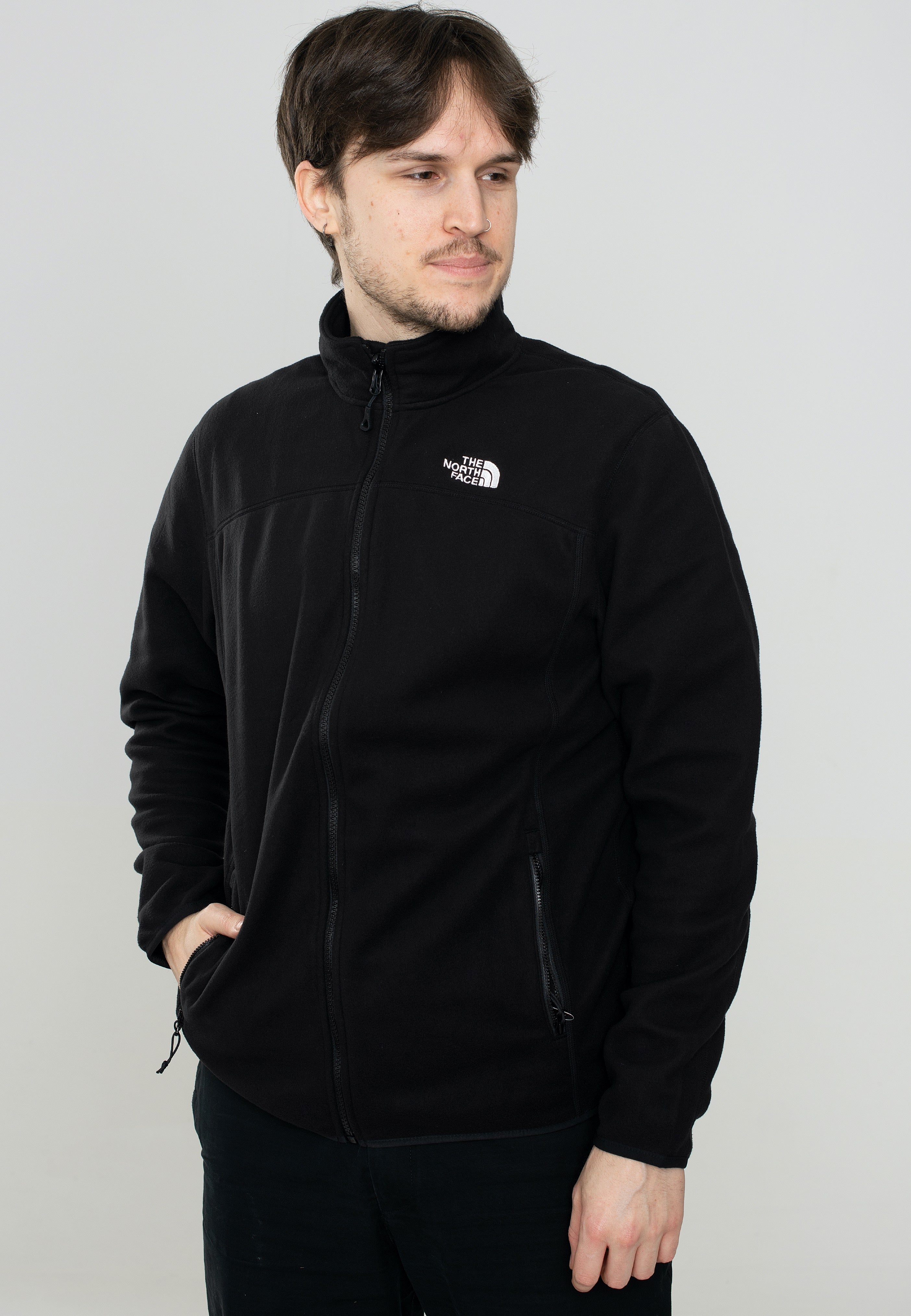 The North Face - 100 Glacier Full Zip Tnf Black - Jacket