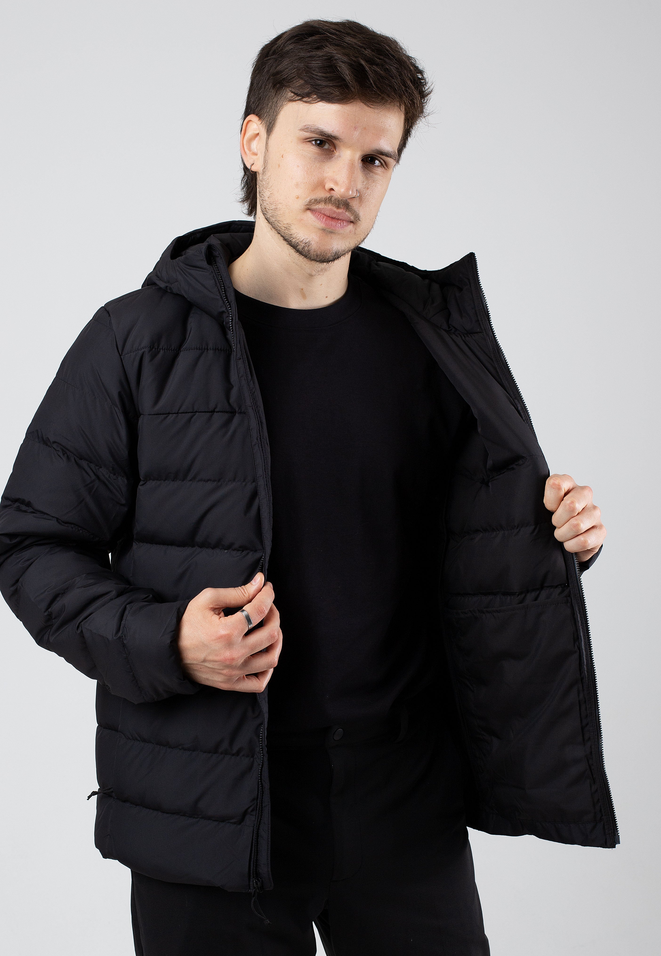 The North Face - Aconcagua 3 Hooded Tnf Black - Jacket | Men-Image