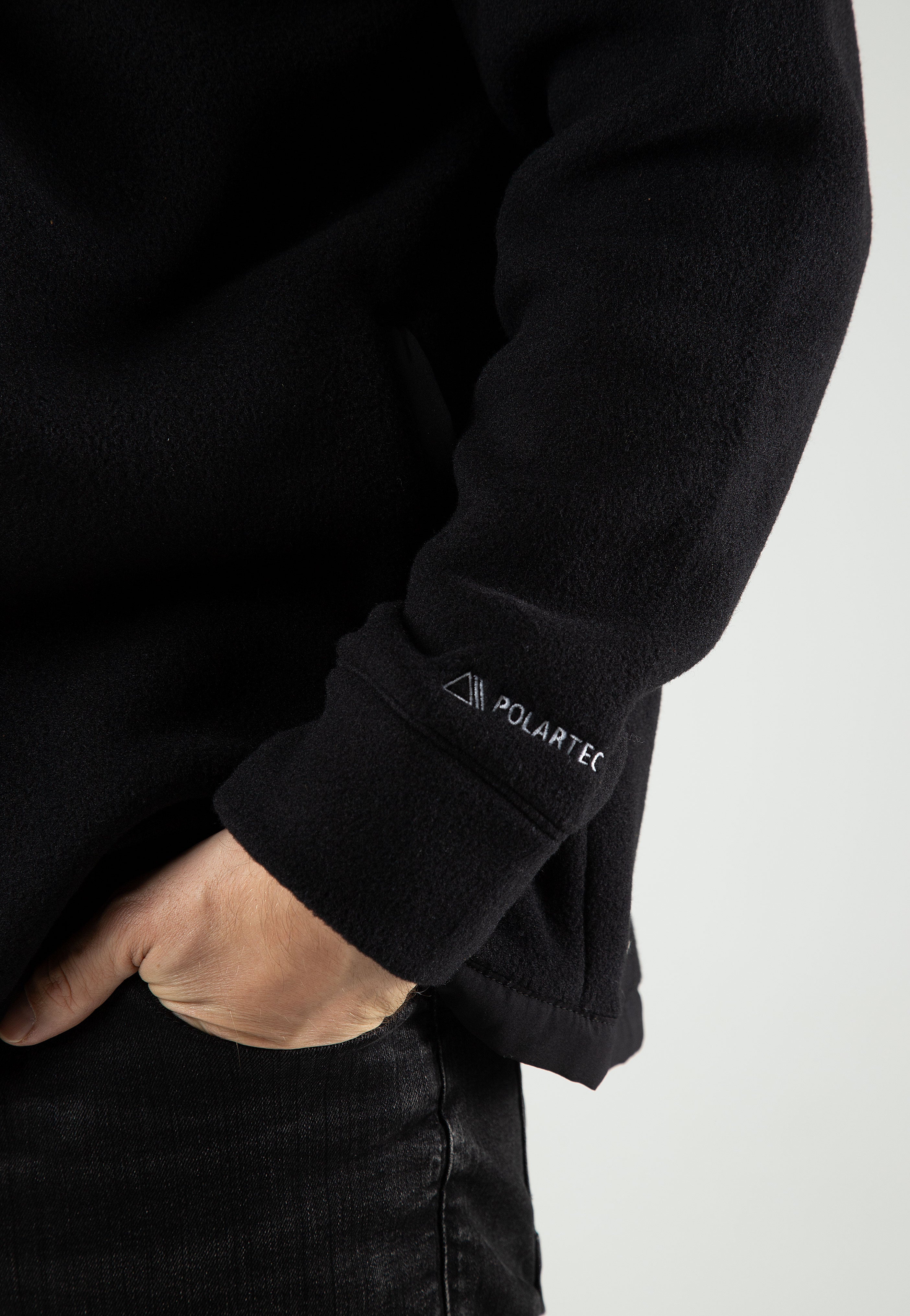 The North Face - Alpine Polartec 200 Hooded Tnf Black/Tnf Black - Jacket | Men-Image