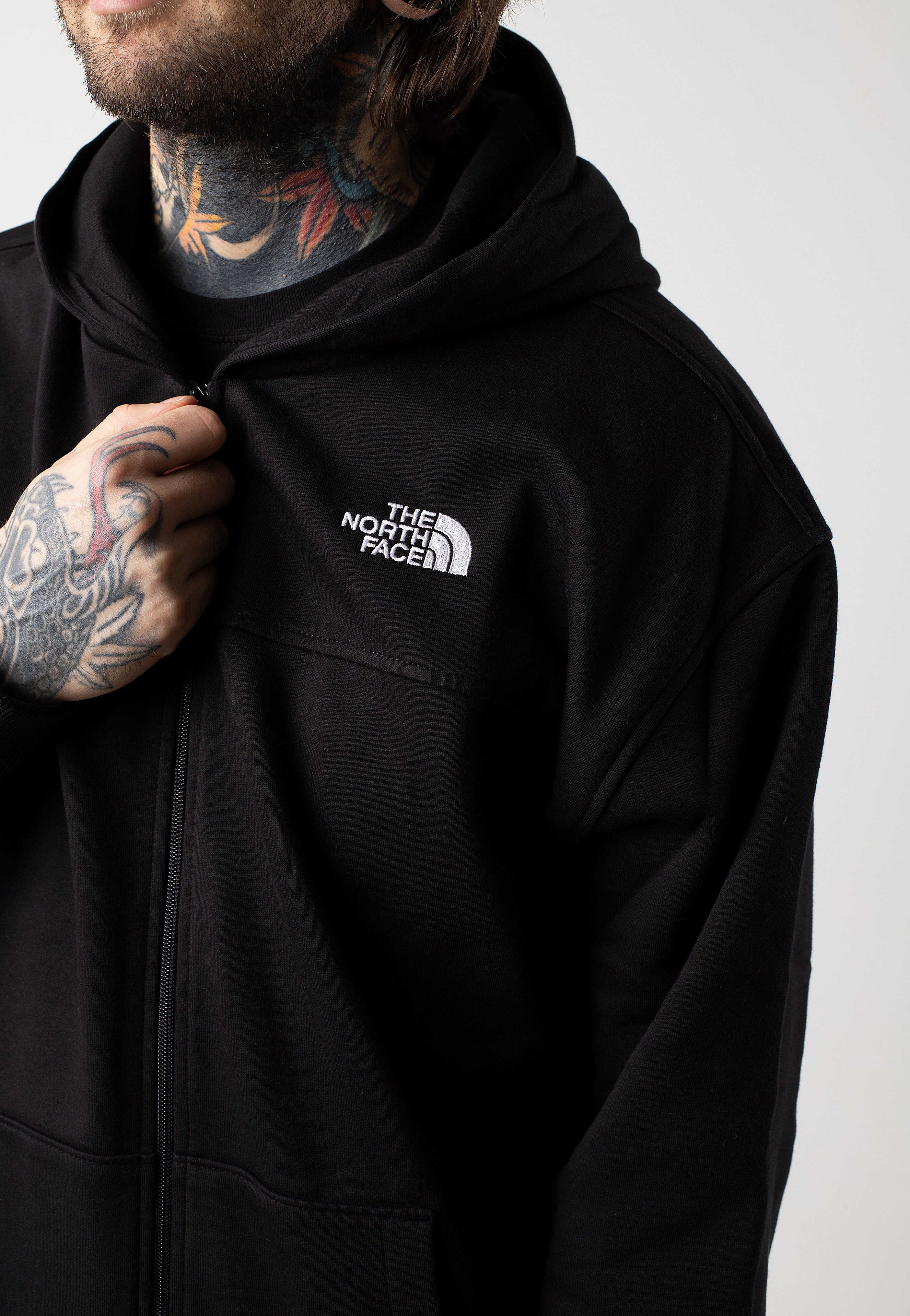 XL ノースフェイス TNF ESSENTIAL HOODIE ZIP UP The North Face - Essential Tnf Black - Zipper | Nuclear Blast