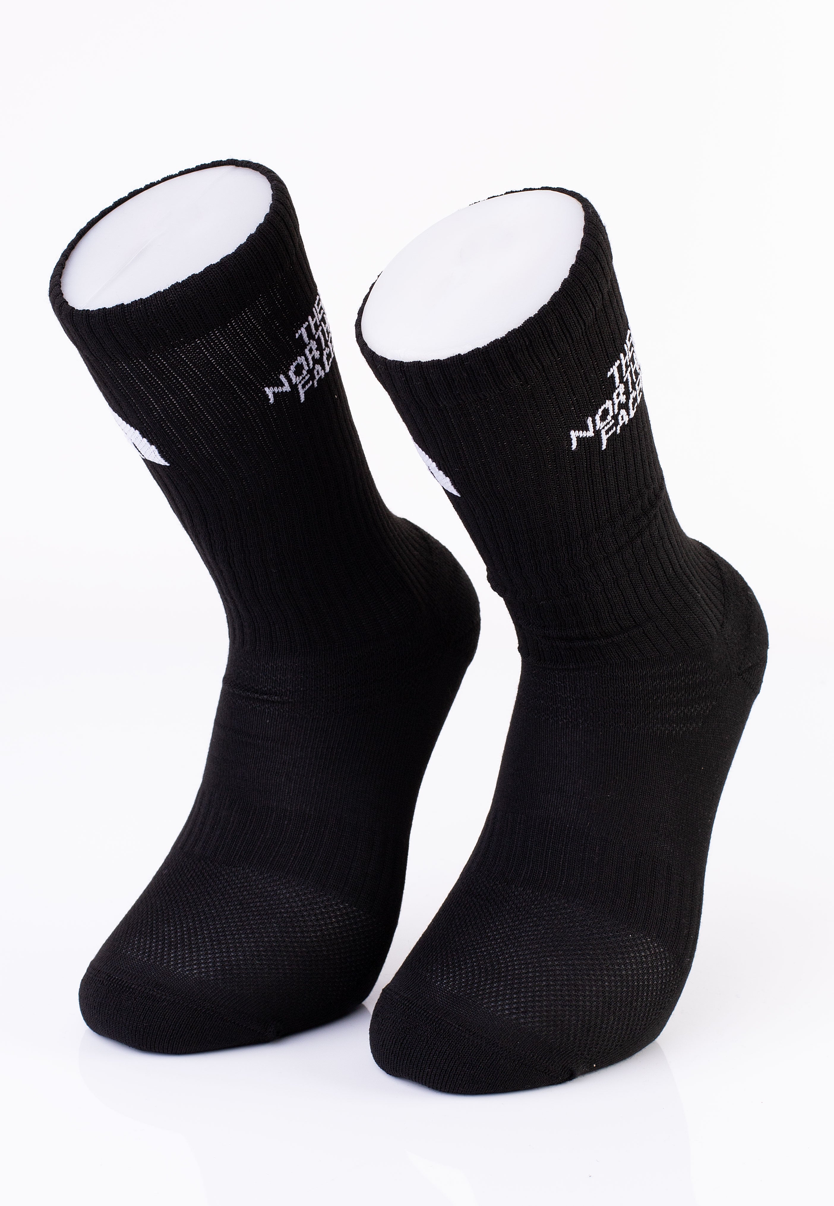 The North Face - Multi Sport Cush Crew Pack Of 3 Tnf Black - Socks