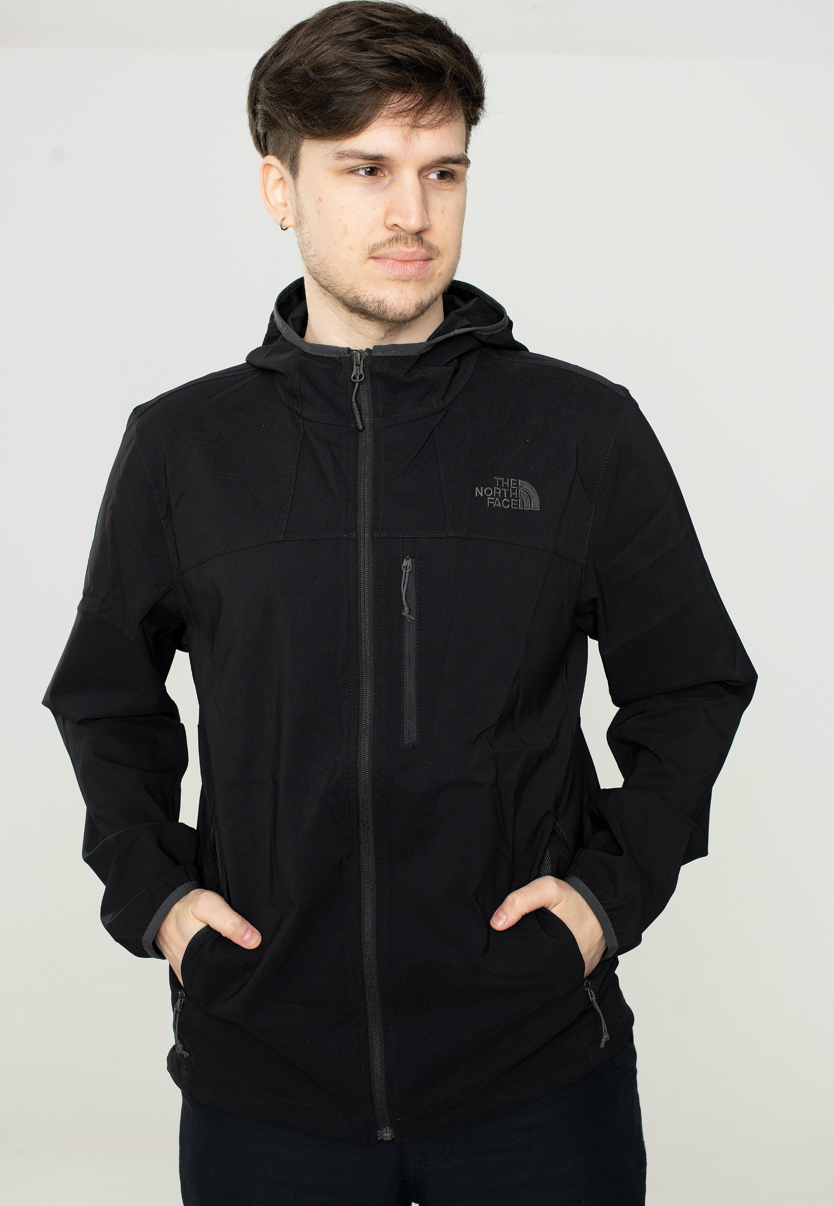 The North Face - Nimble Hoodie Tnf Black - Jacket | Men-Image