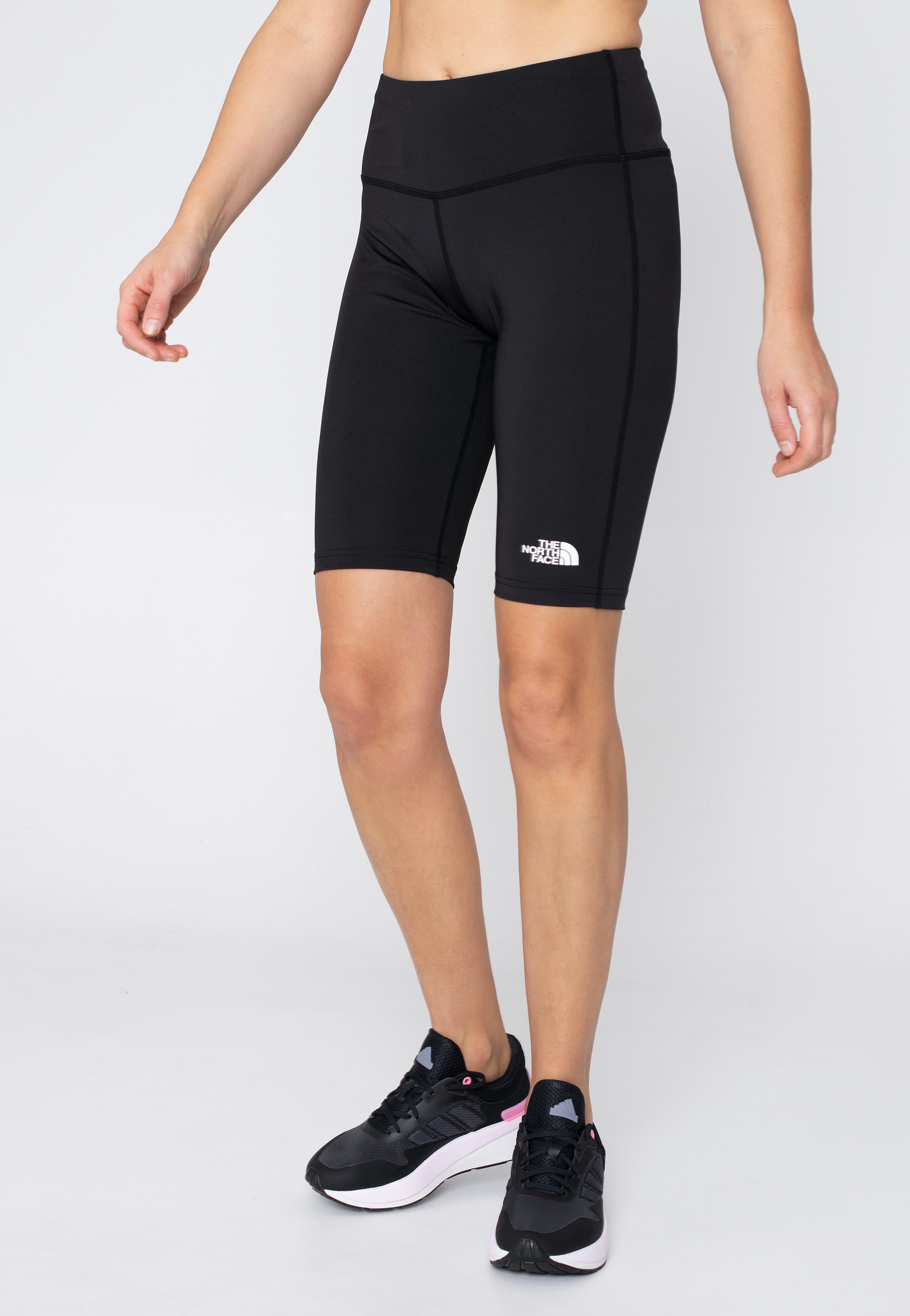 The North Face Women s Flex Tnf Black Shorts Nuclear Blast