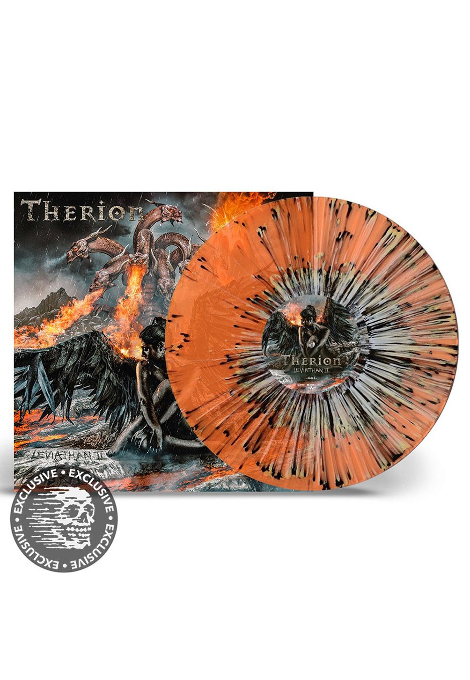 Therion - Leviathan II Ltd. Orange/Black/White - Splattered Vinyl