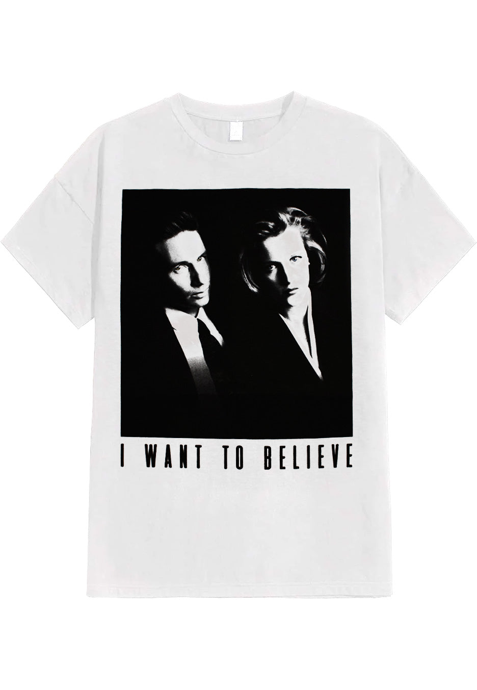 The X Files - Want To Believe White - T-Shirt | Neutral-Image