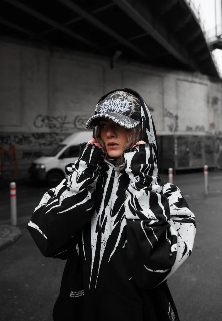 Stay Cold Apparel - Thornbreaker Heavy Oversized Black - Hoodie | Neutral-Image
