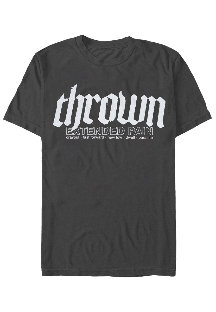 Thrown - Extended Pain Charcoal - T-Shirt | Nuclear Blast