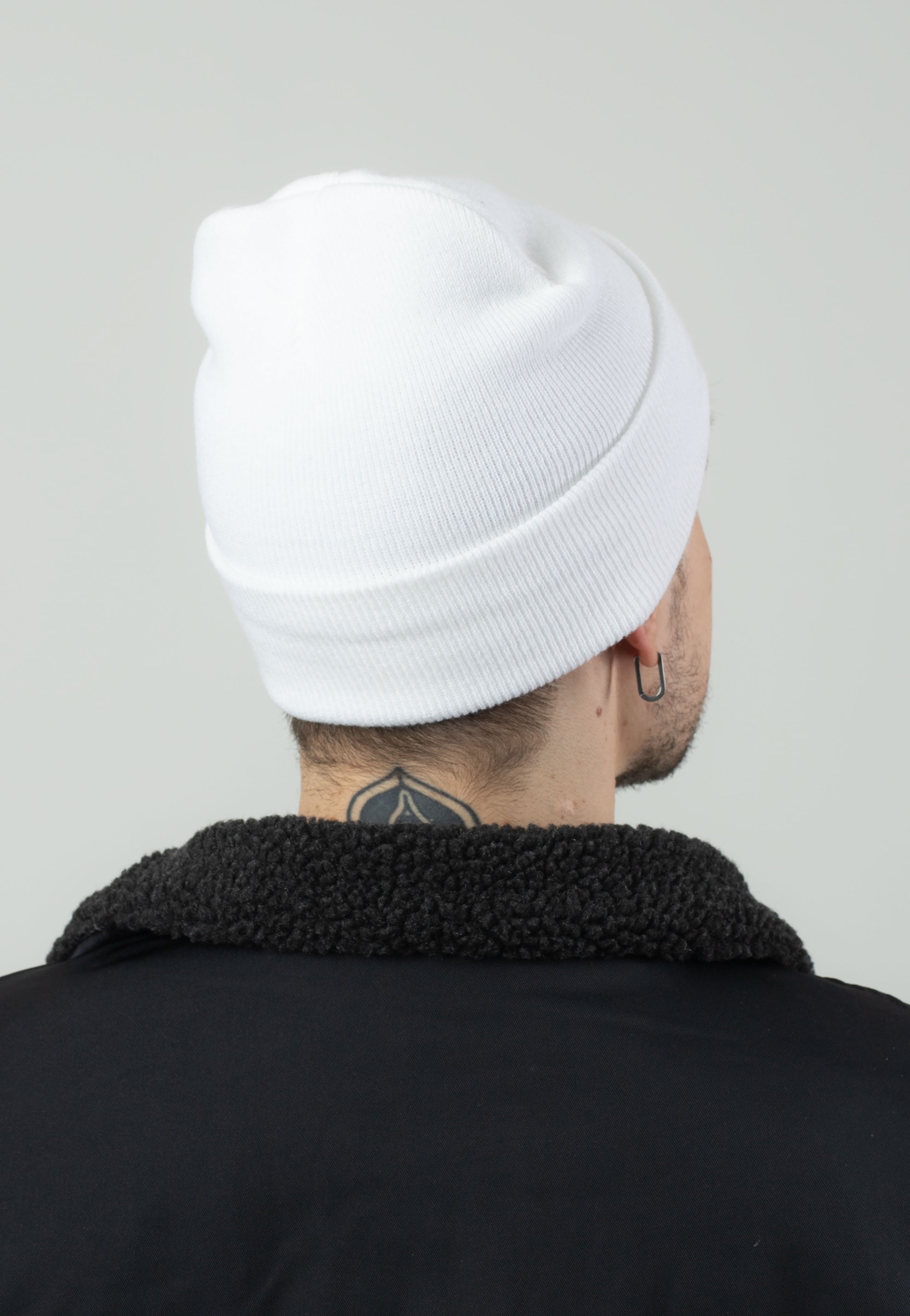 Thrown - Thrown Logo Embroidery White - Beanie | Neutral-Image