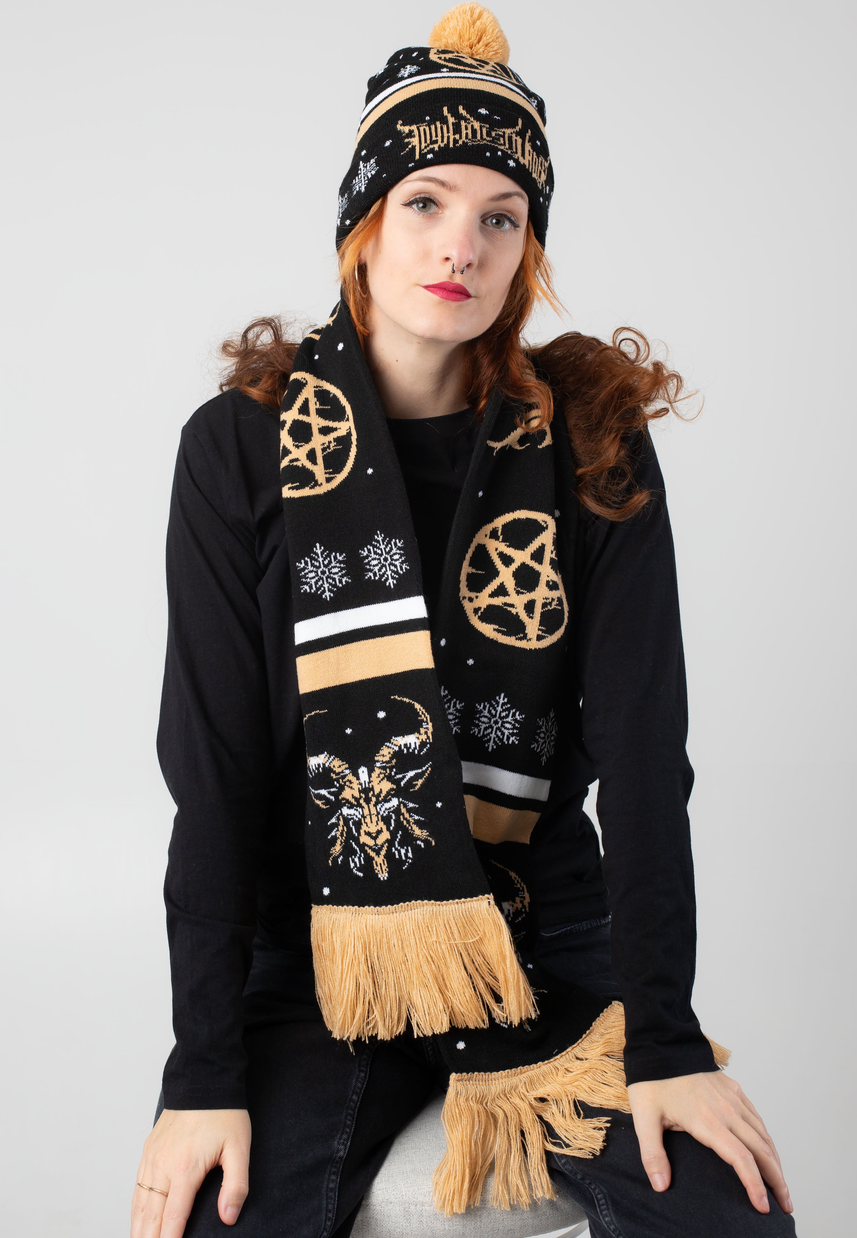 Thy Art Is Murder - Cultist Winter Knit - Scarf | Neutral-Image