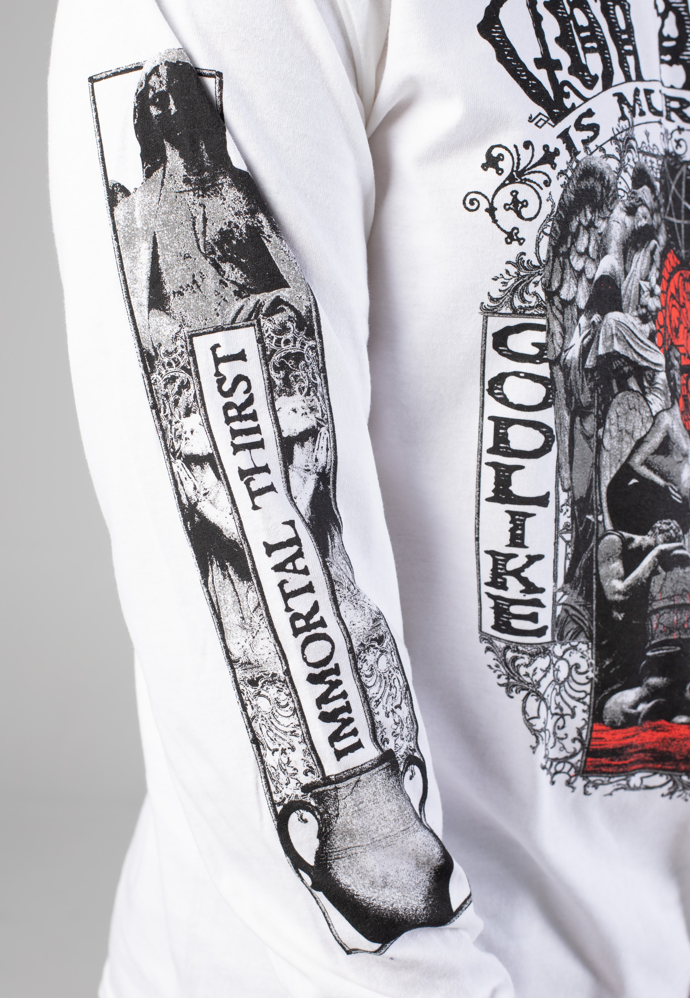 Thy Art Is Murder - Gates White - Longsleeve | Neutral-Image