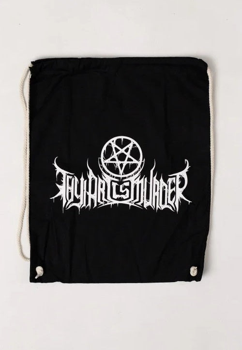 Thy Art Is Murder - Logo Drawstring - Backpack