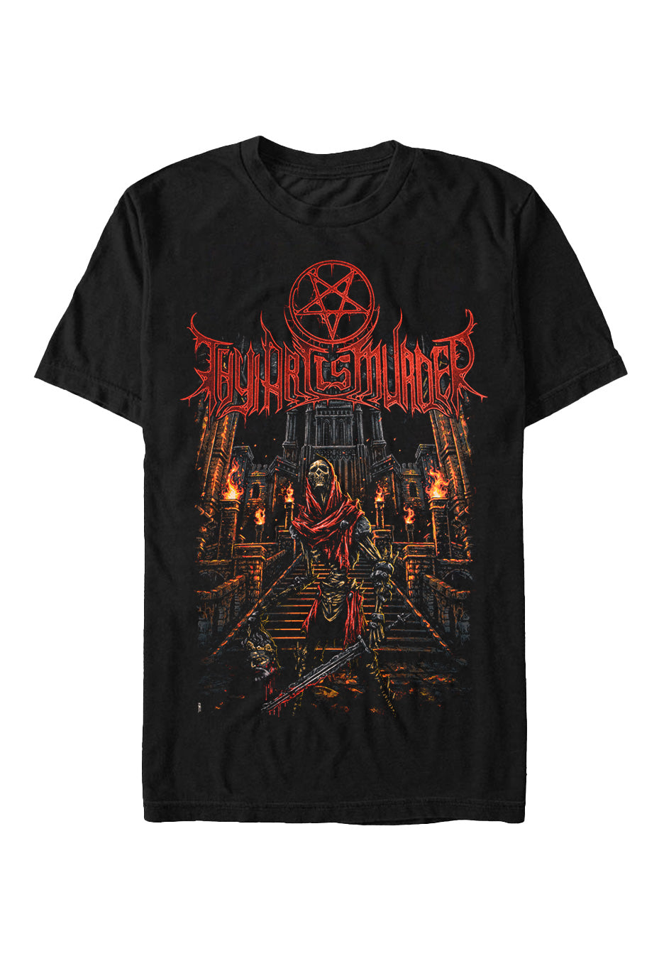 Thy Art Is Murder - Severed Head - T-Shirt