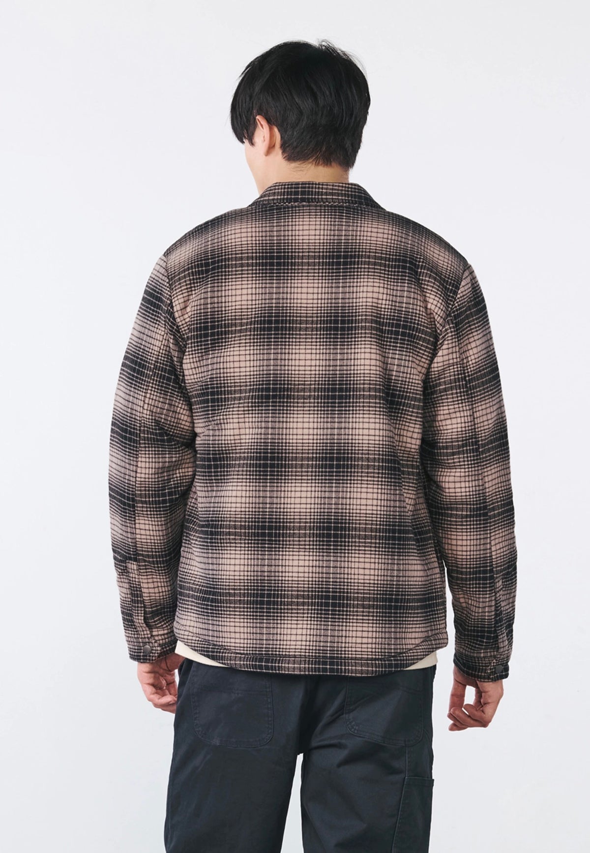 Vintage Industries Timber Beige Check Jacke