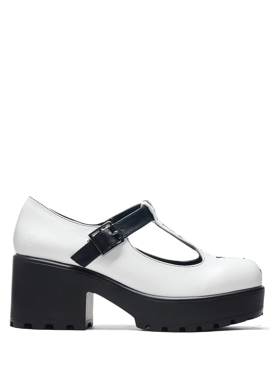 Koi Footwear - Tira Mary Janes 'Dead Or Alive Edition' Black