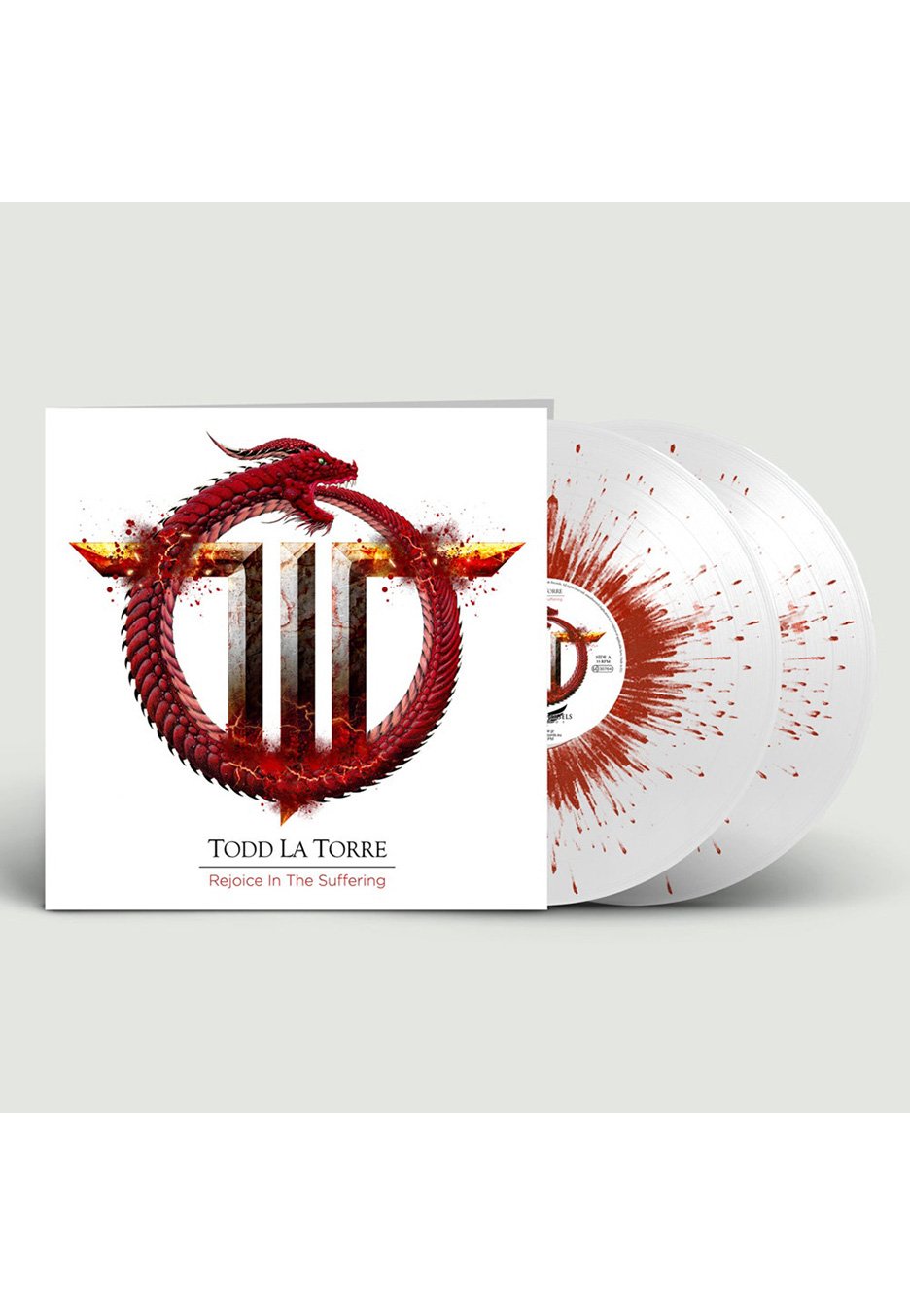 Todd La Torre - Rejoice In The Suffering White Red - Splattered 2 Vinyl