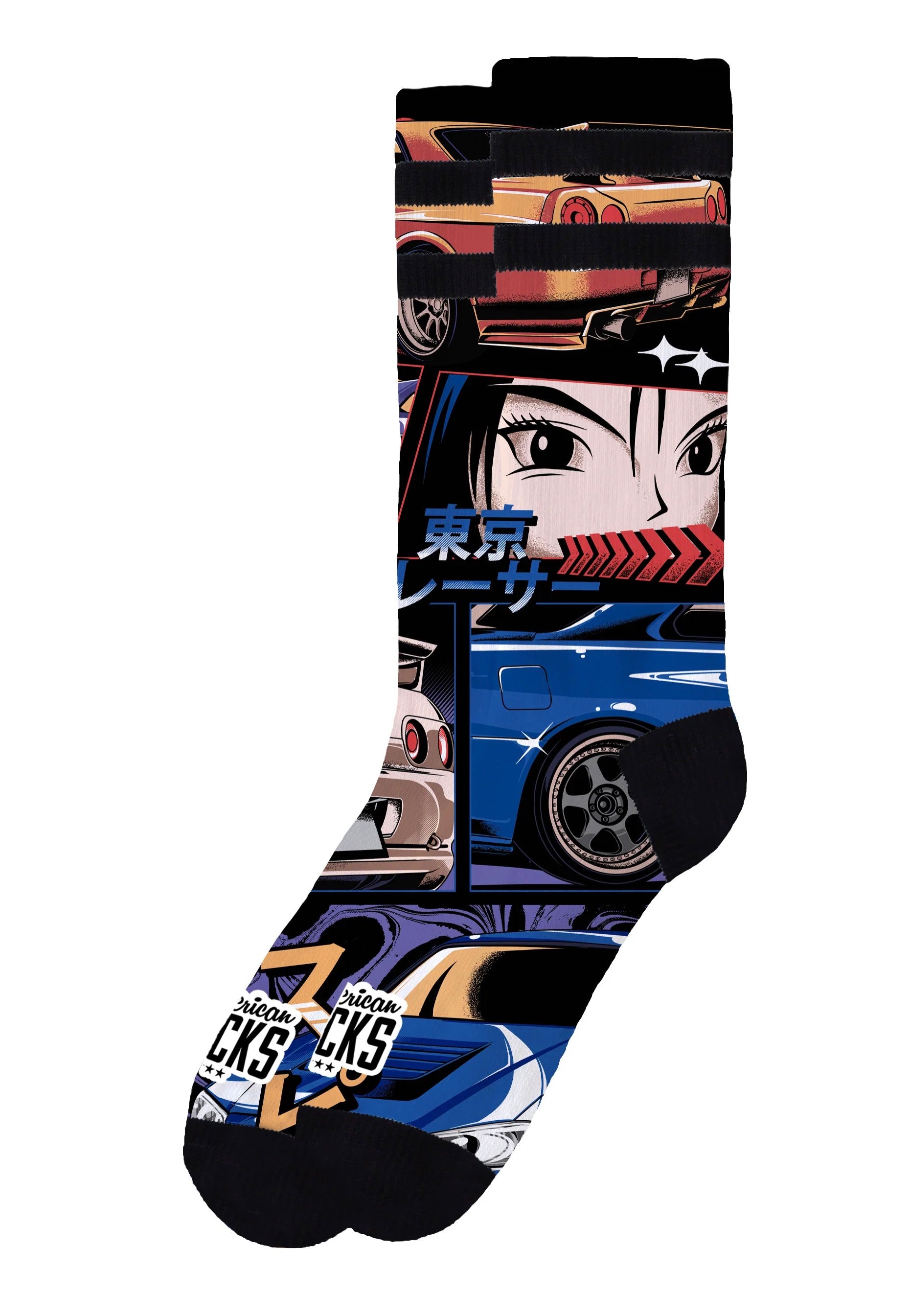 American Socks - Tokyo Drift - Socks | Neutral-Image