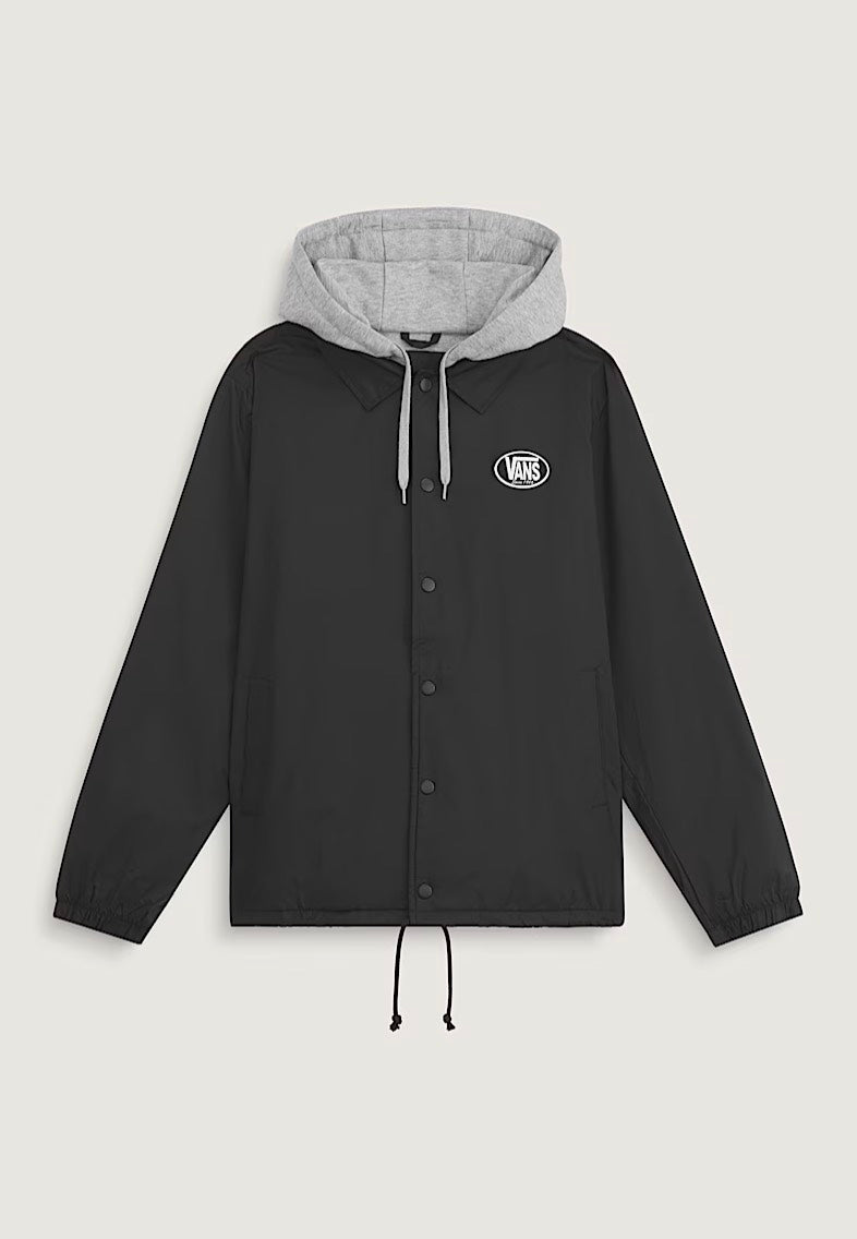 Vans Torrey Hooded Coaches Black Jacket
