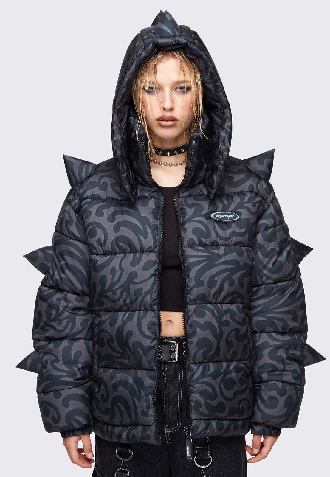 ennoy希少白刺繍M NYLON PADDED JACKET Yin Yang Down Puffer Jacket – Maybe Today NYC