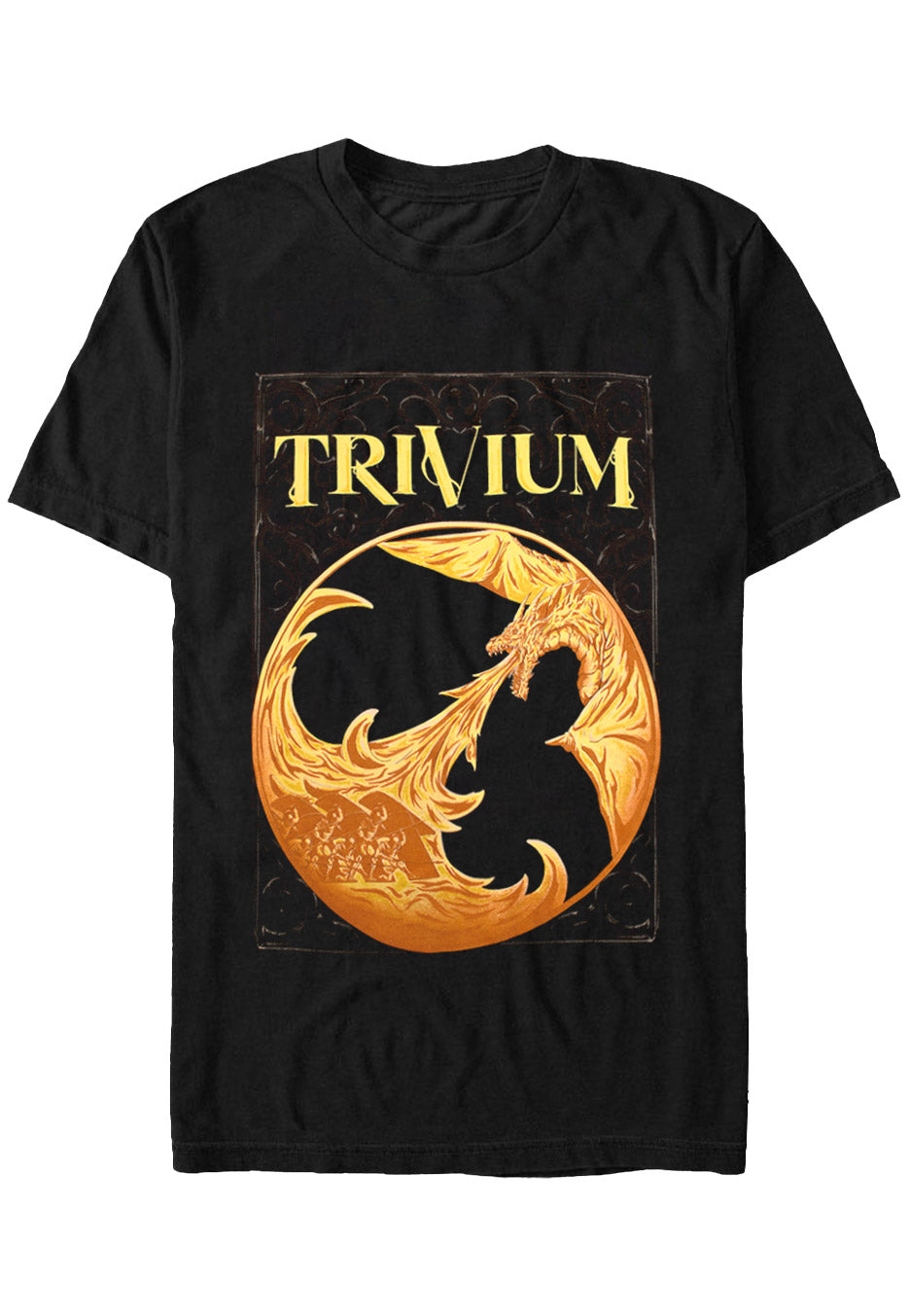 Trivium - Gold Dragon - T-Shirt