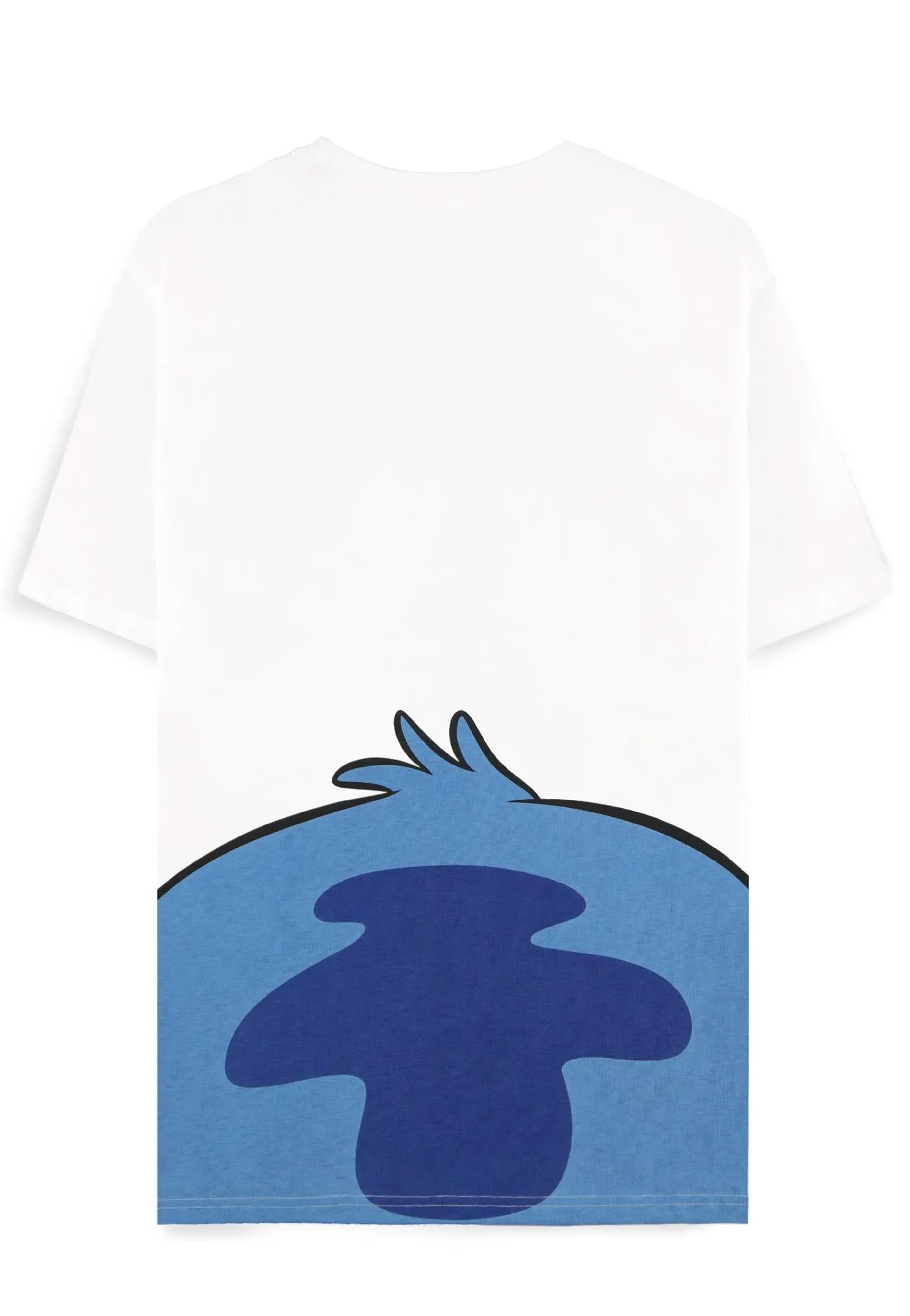 Lilo & Stitch - Peeking Stitch White - T-Shirt