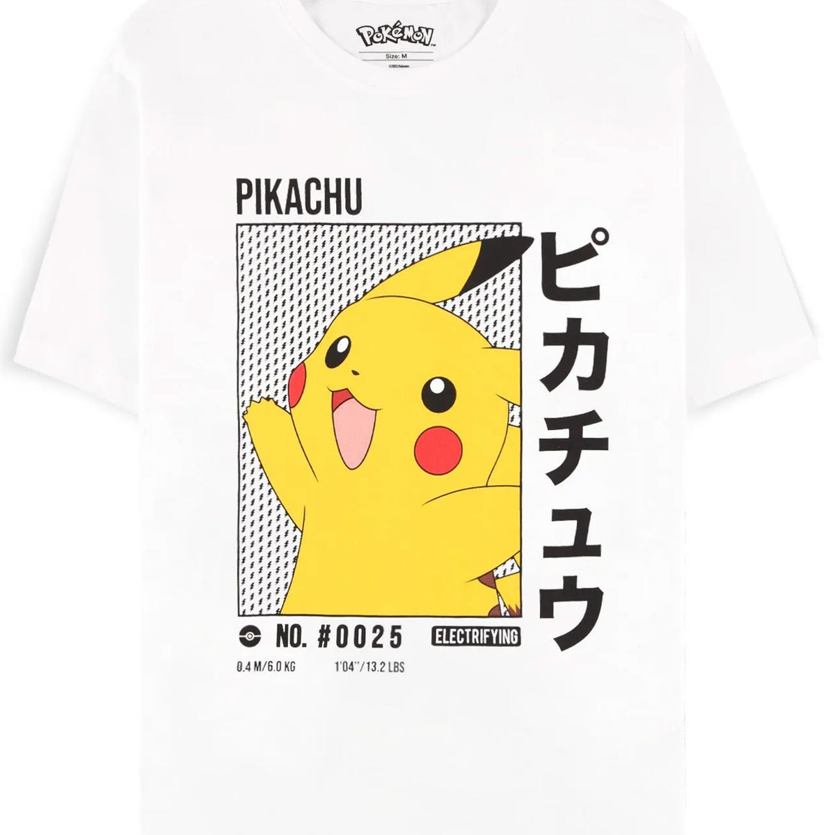 Pokémon - Pikachu White - T-Shirt | Nuclear Blast