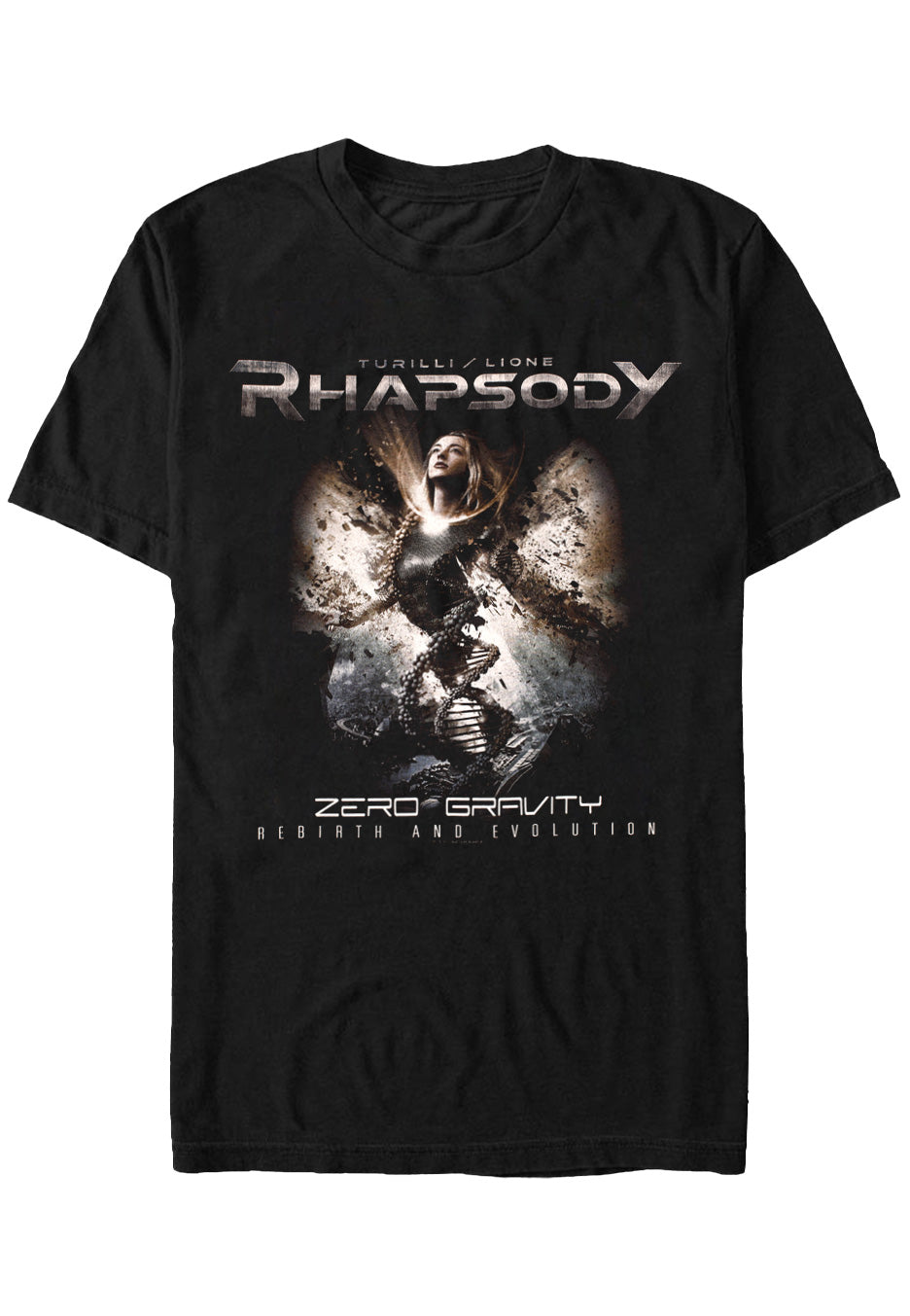 Turilli / Lione Rhapsody - Zero Gravity - T-Shirt | Neutral-Image