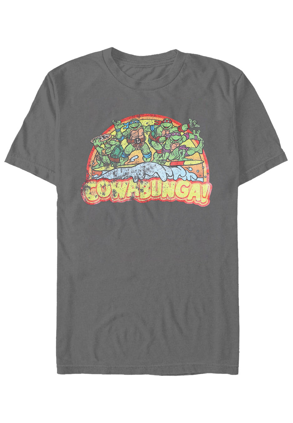 Turtles - Cowabunga Grey - T-Shirt | Neutral-Image