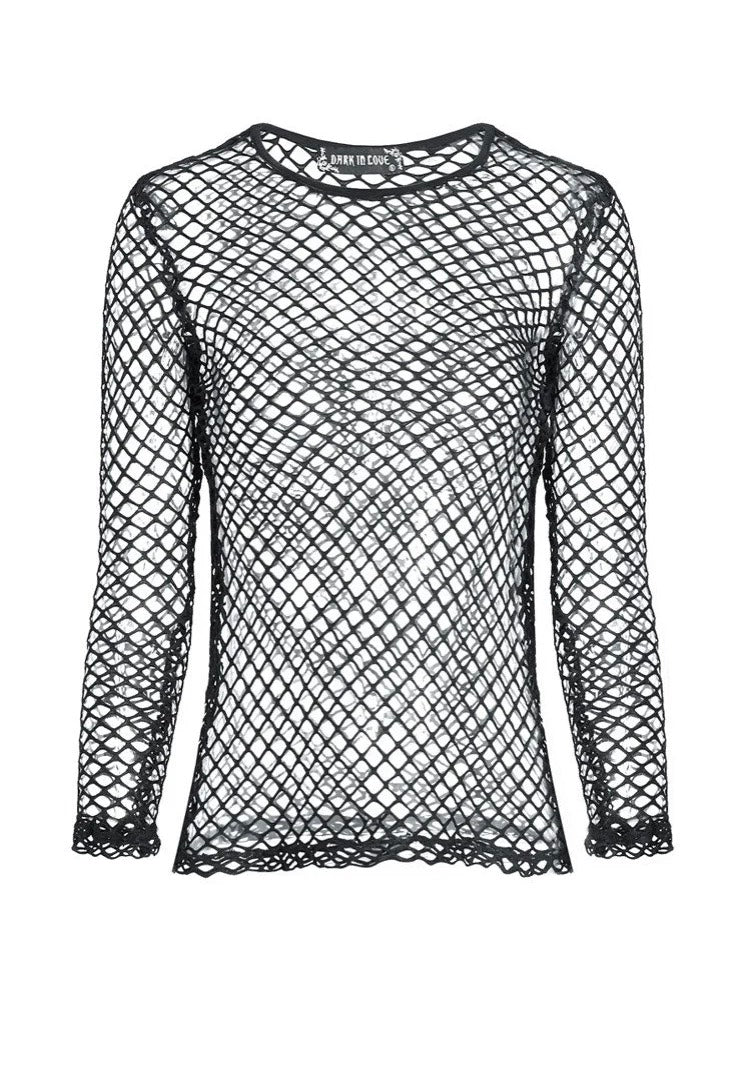Dark In Love - Punk Sexy Big Grid - Top | Women-Image