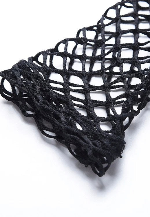 Dark In Love - Punk Sexy Big Grid - Top | Women-Image