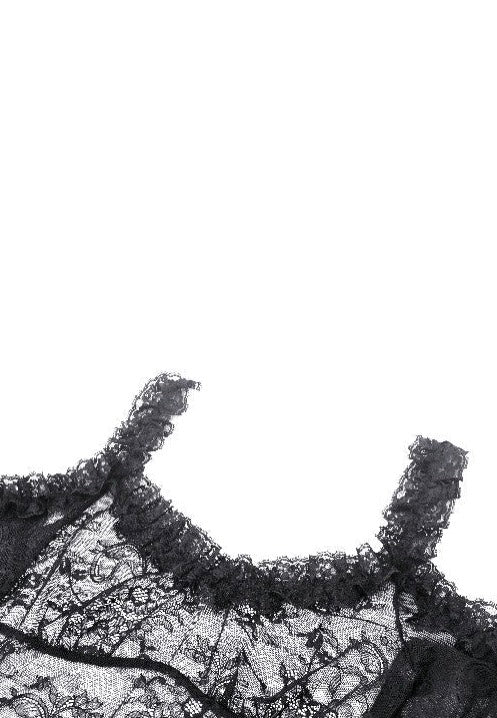 Dark In Love - Gothic Romantic Lace Flare Sleeve - Top | Women-Image