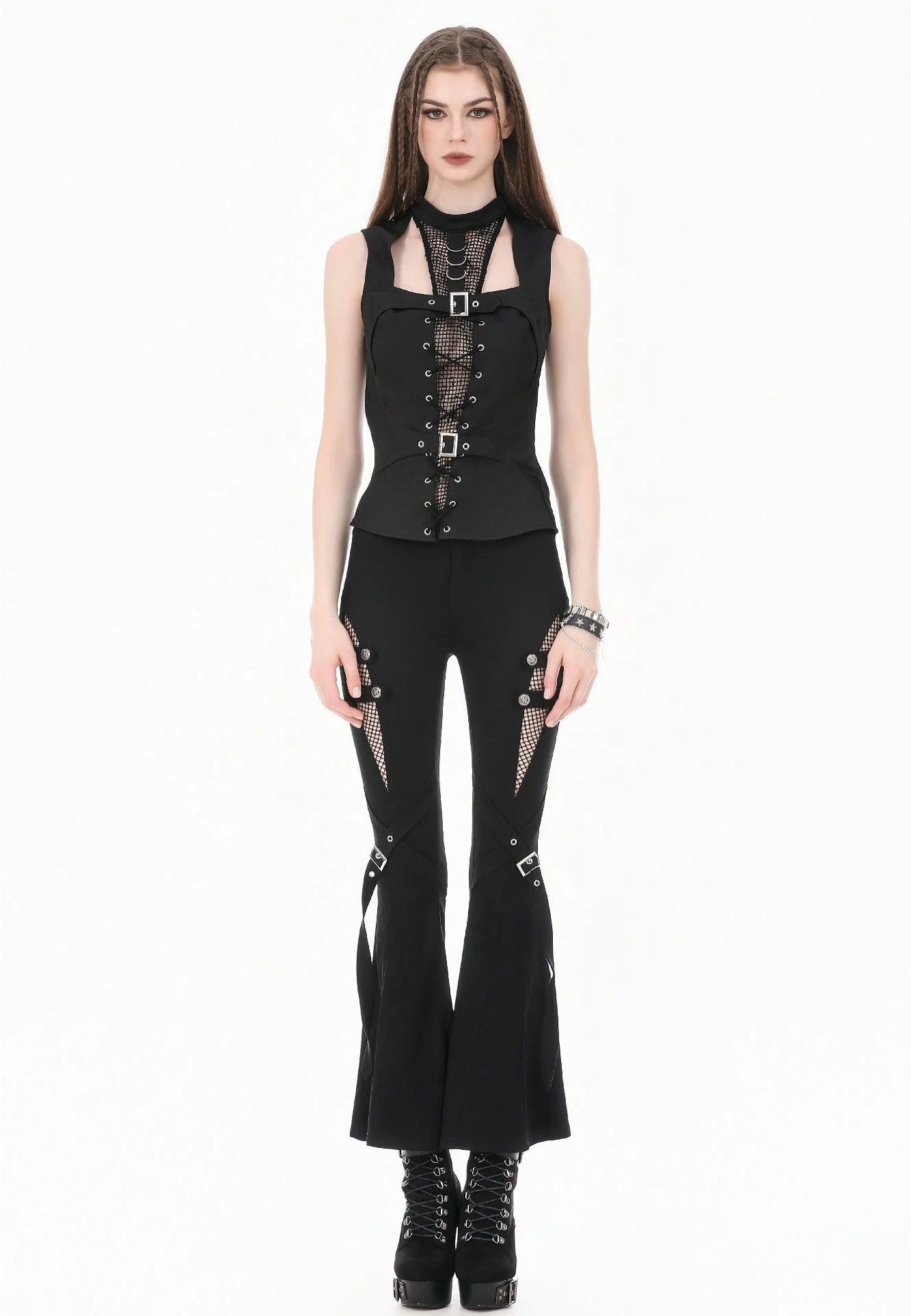 Dark In Love Iron Covenant Punk Dark Wear Oberteil