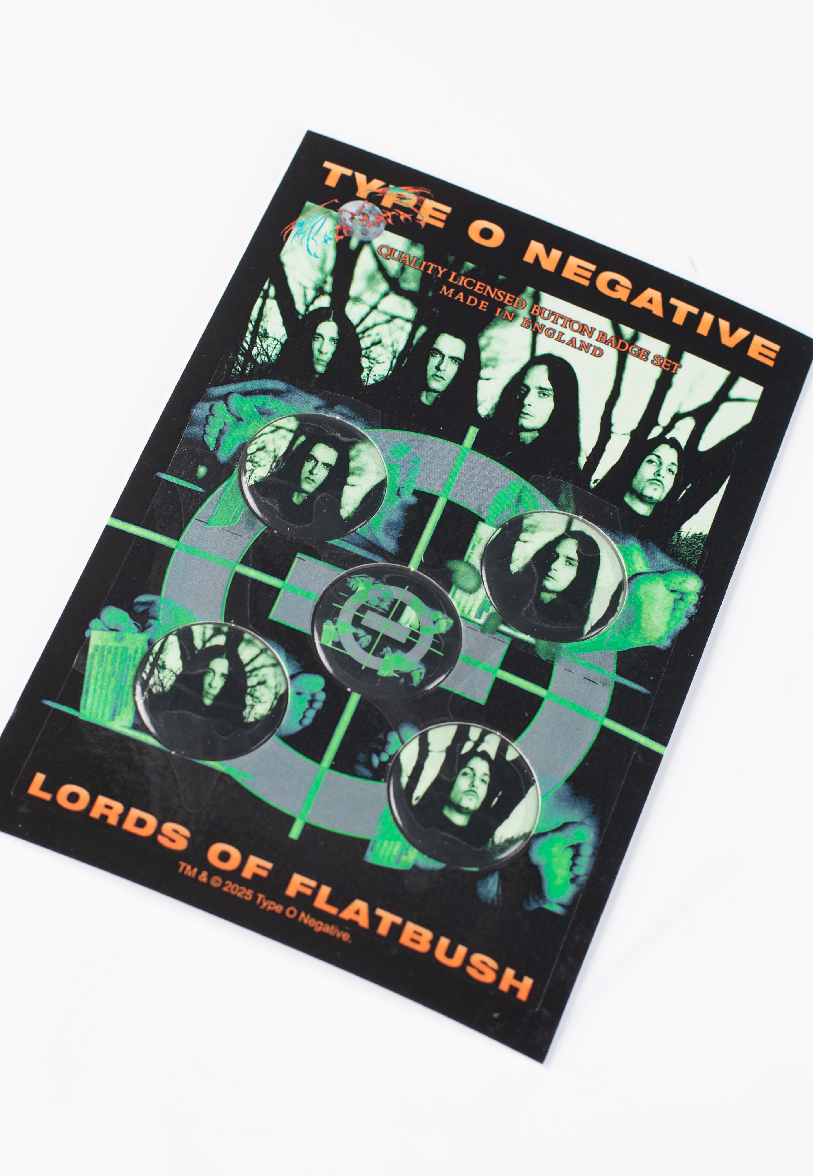 Type O Negative - Lords Of Flatbush - Button | Neutral-Image