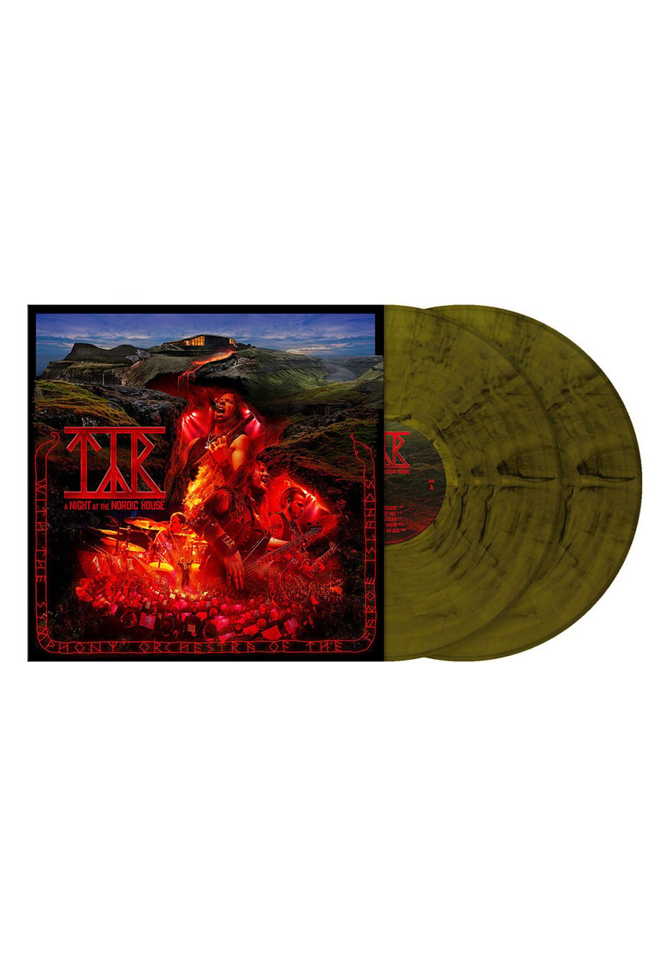 Tyr - A Night At The Nordic House Green - Marbled 2 Vinyl