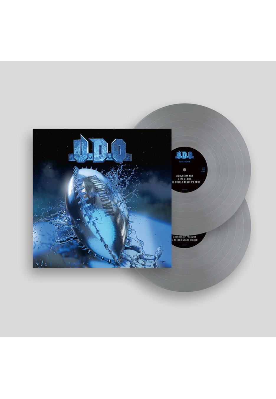 U.D.O. - Touchdown Silver - Colored 2 Vinyl