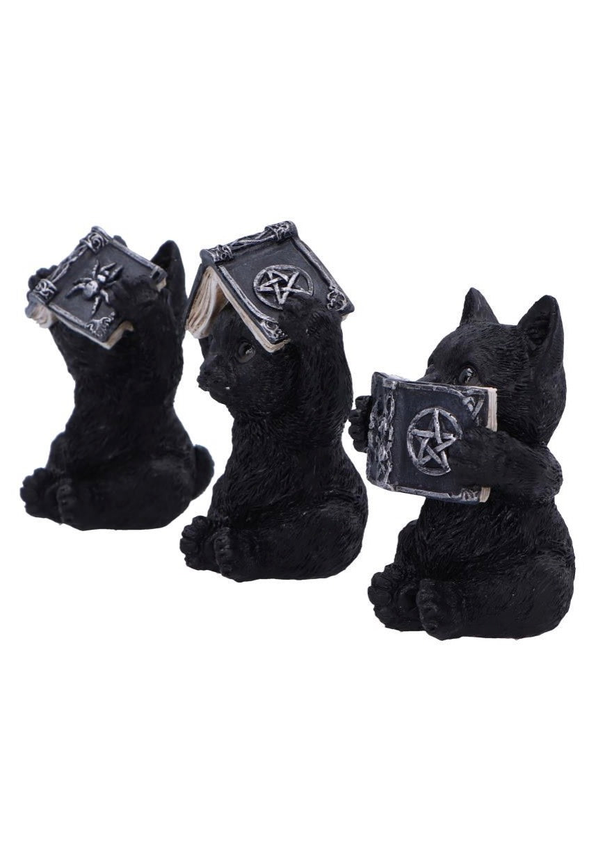 Nemesis Now - Three Wise Spell Cats - Figure | Neutral-Image