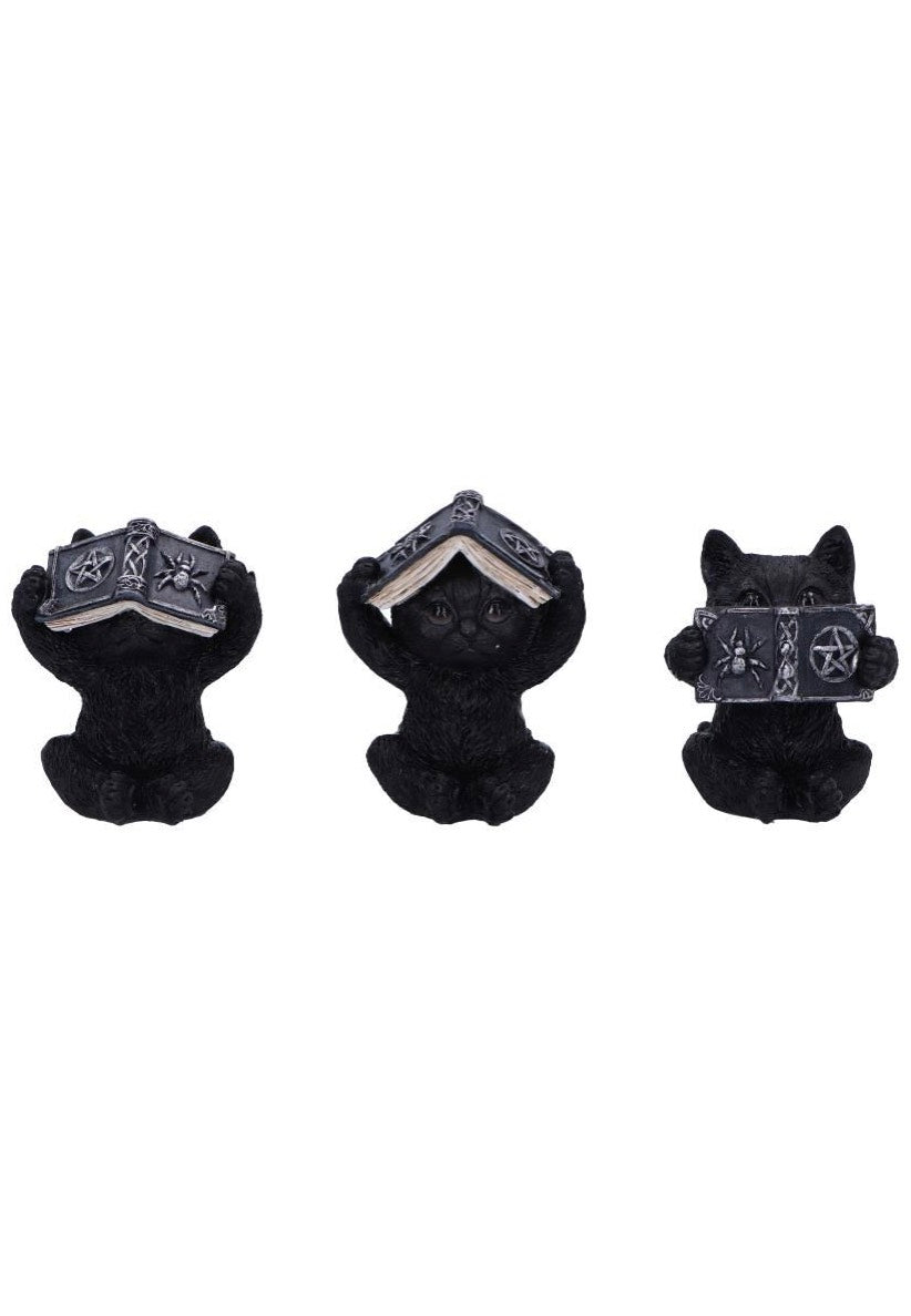 Nemesis Now - Three Wise Spell Cats - Figure | Neutral-Image