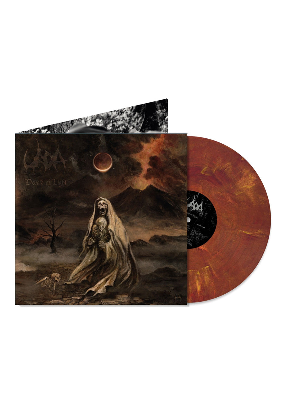 Uada Devoid Of Light (10th Anniversary) Ltd. Red/Gold Marbled Vinyl