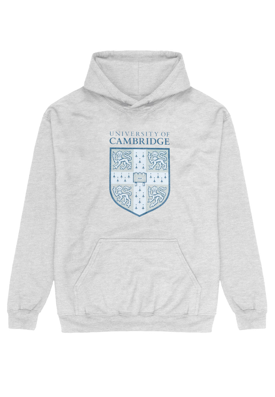 Universities - University Of Cambridge Shield Heather Grey - Hoodie | Neutral-Image