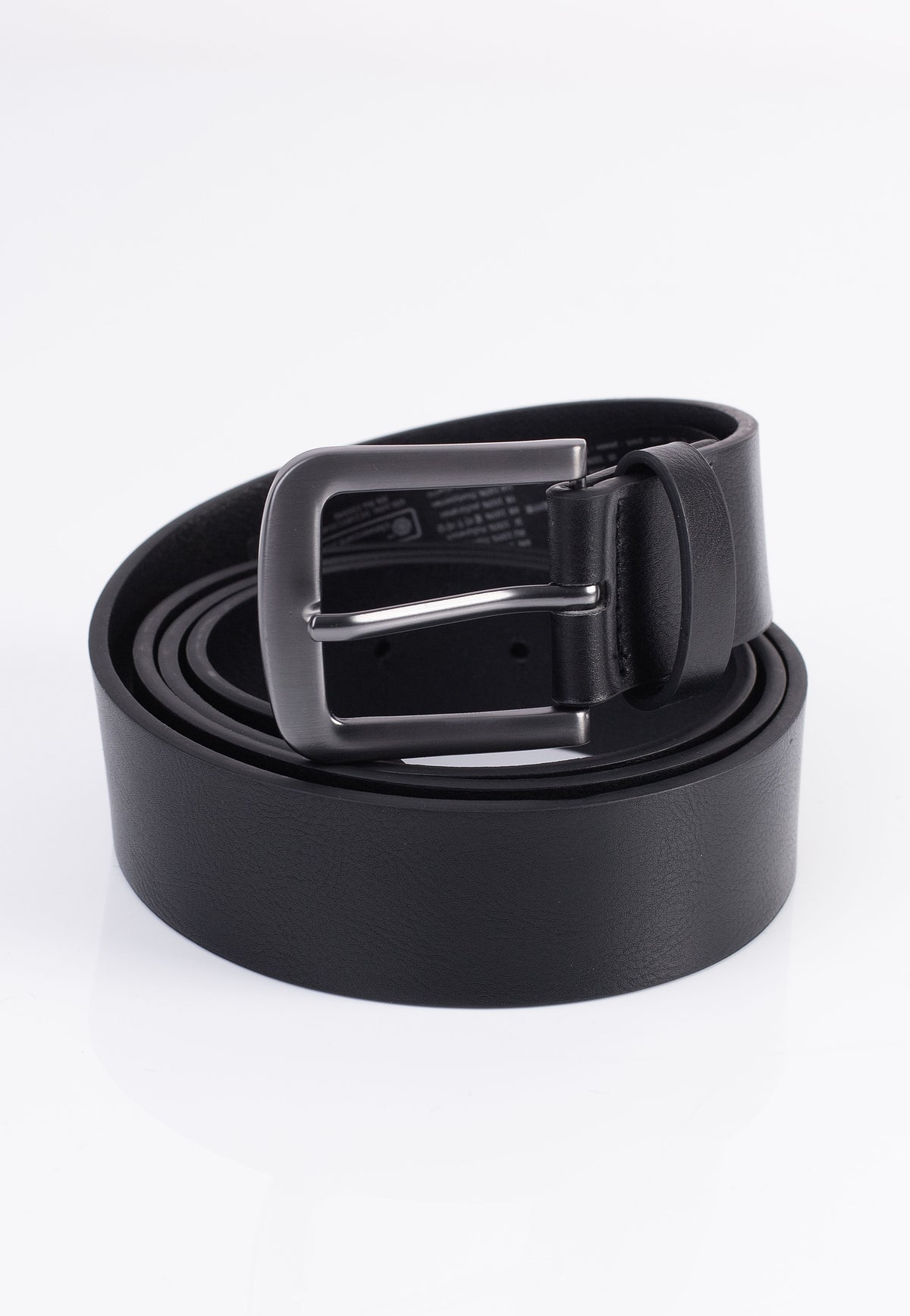 Urban Classics - Easy Synthetic Leather Black/Silver - Belt | Neutral-Image