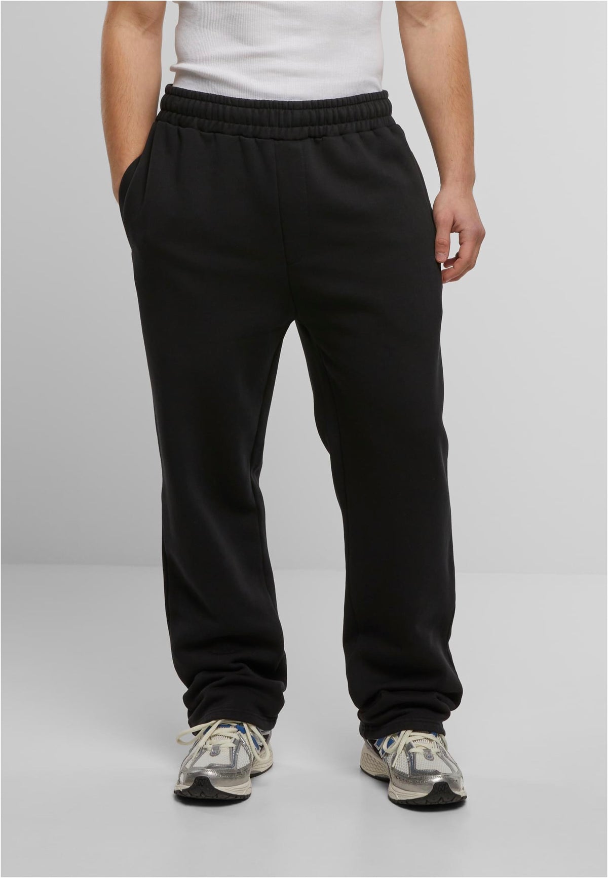 Urban Classics Vintage Heavy Black Trackpants