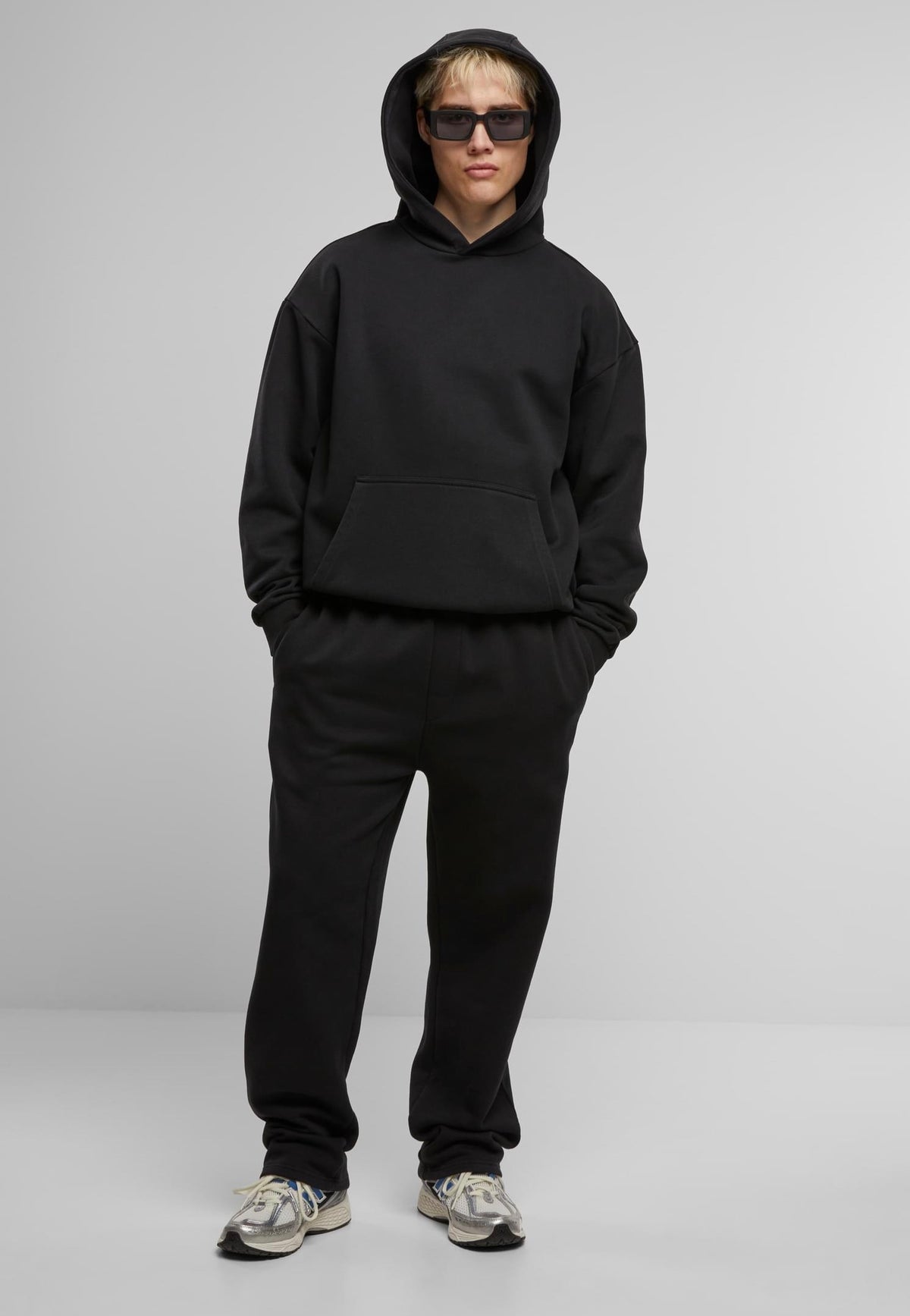 Urban Classics Vintage Heavy Black Trackpants